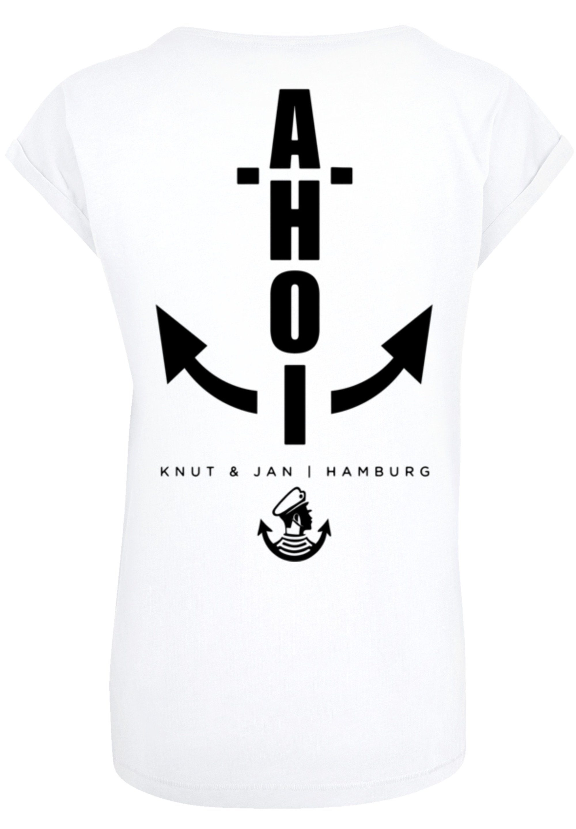 F4NT4STIC T-Shirt PLUS & Hamburg Jan Print Ahoi Anker SIZE Knut