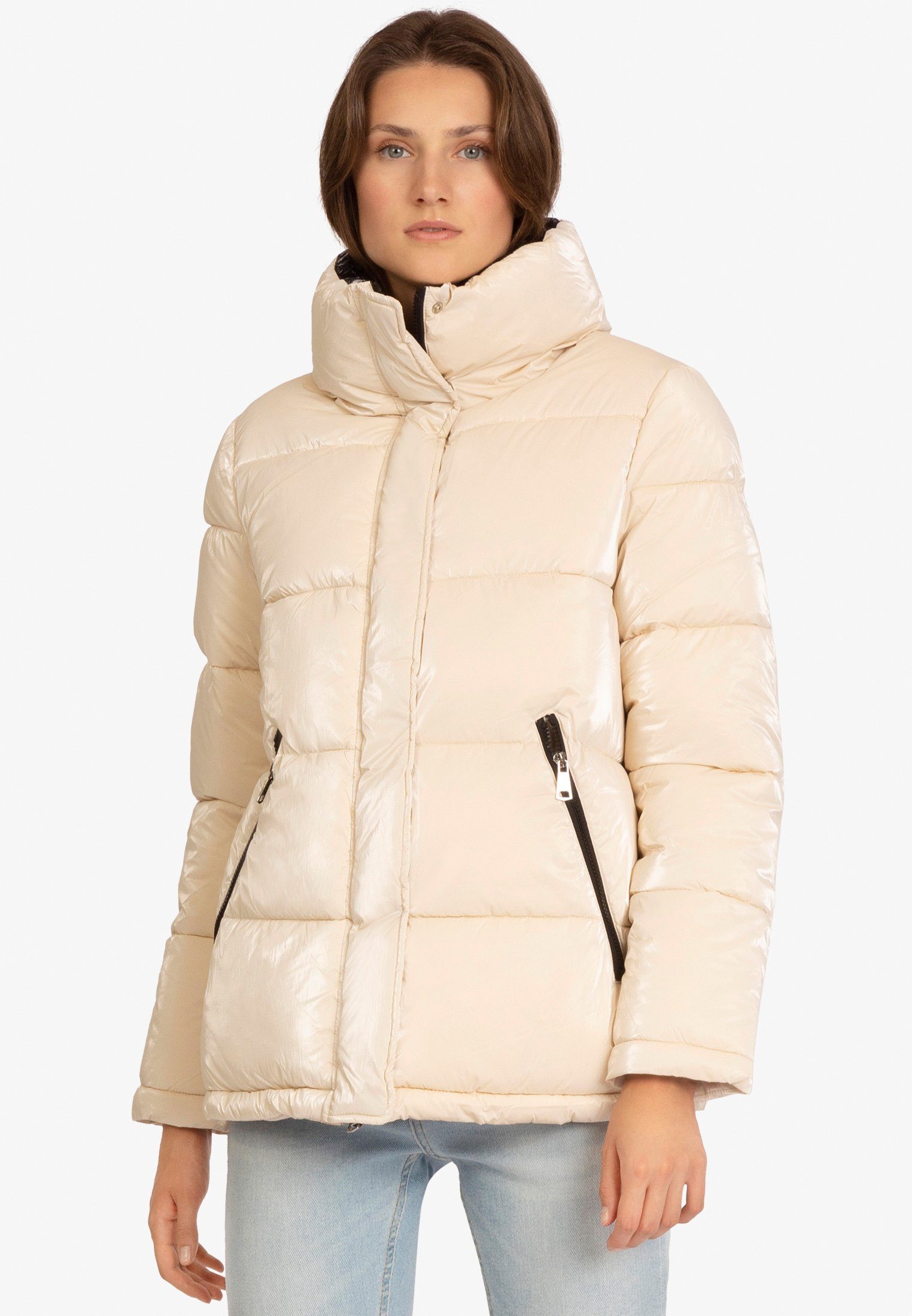 Händler Kraimod Steppjacke gerader Schnitt cream