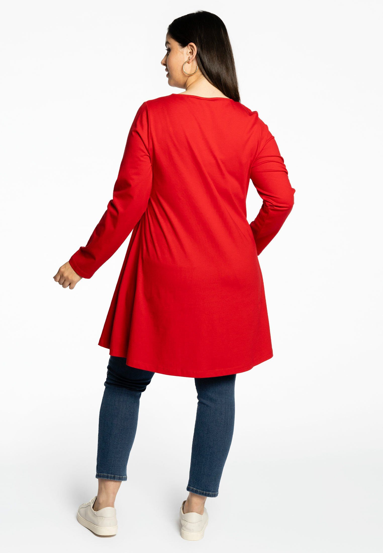 YOEK Langarmshirt Damen Langarmshirt Große Größen