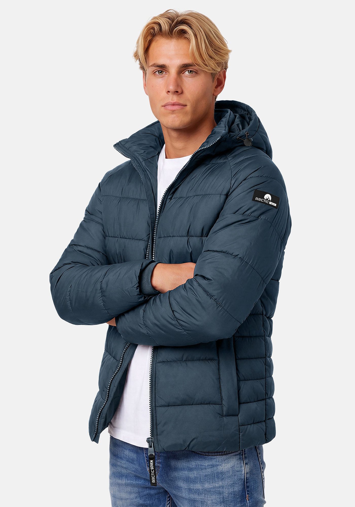 Arctic Seven Winterjacke ASRodrii mit warmem Teddyfell und abnehmbarer Kapuze – Bild 3 von 5