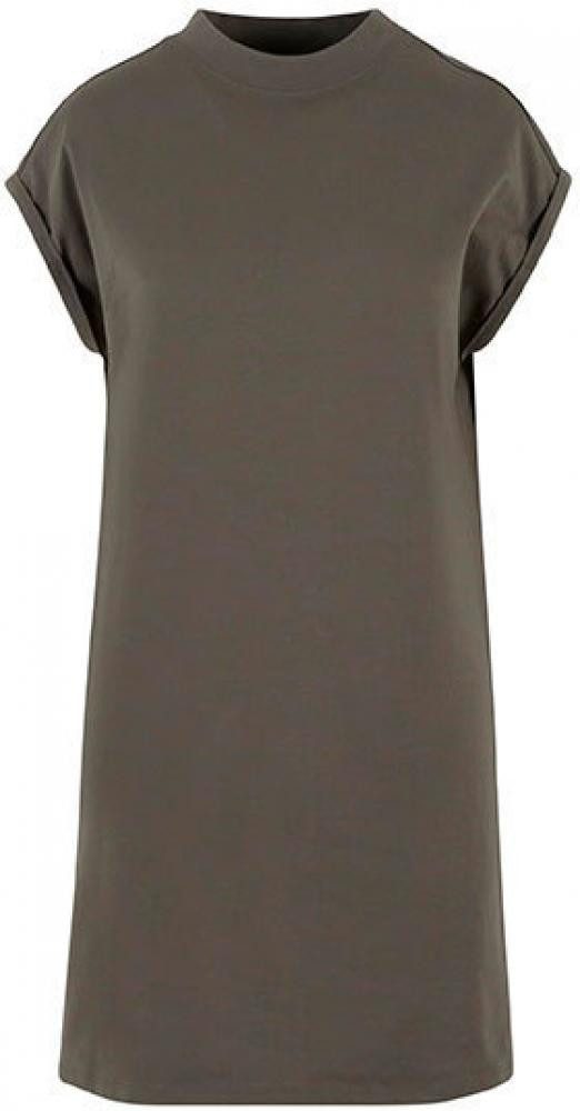 Sweatkleid Ladies Extended Shoulder Dress Damen Kleid