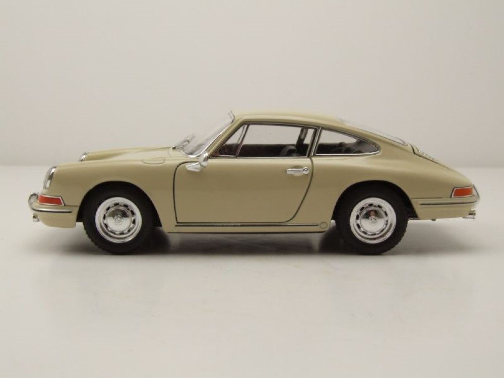 Welly Modellauto Porsche 911 1964 beige, Maßstab 1:24