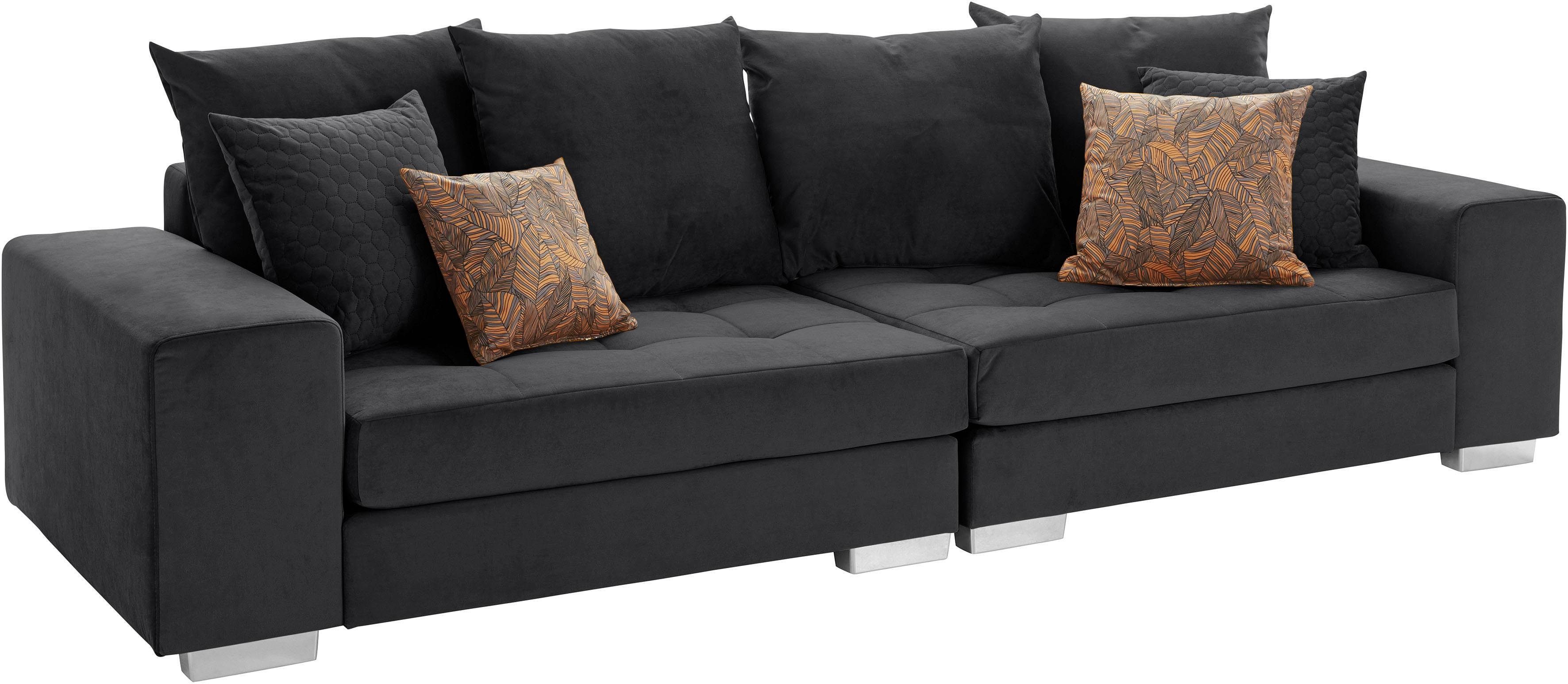 INOSIGN Big-Sofa Vale, mit Steppung im günstig online kaufen