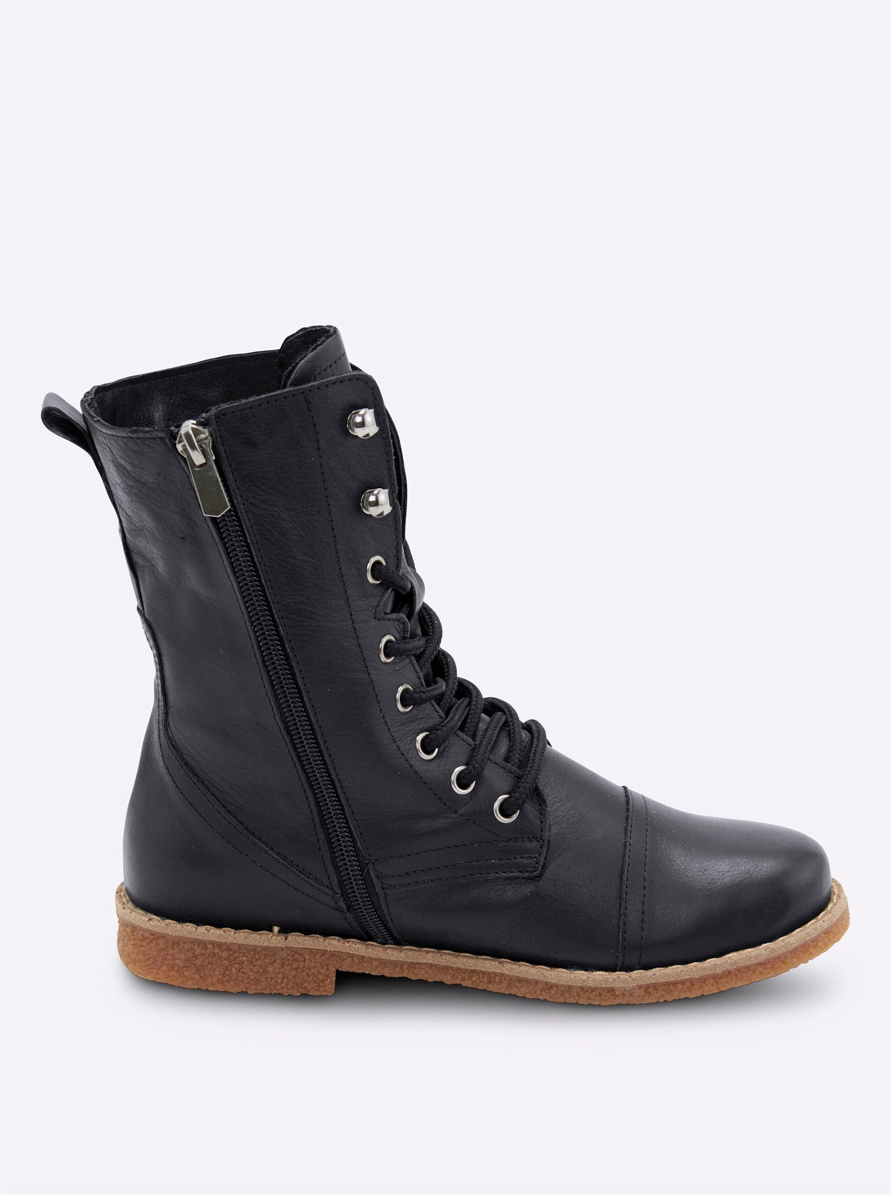 Andrea Conti Schnürstiefelette Stiefelette Wechselfußbett, Schrittdämpfung – Bild 4 von 5