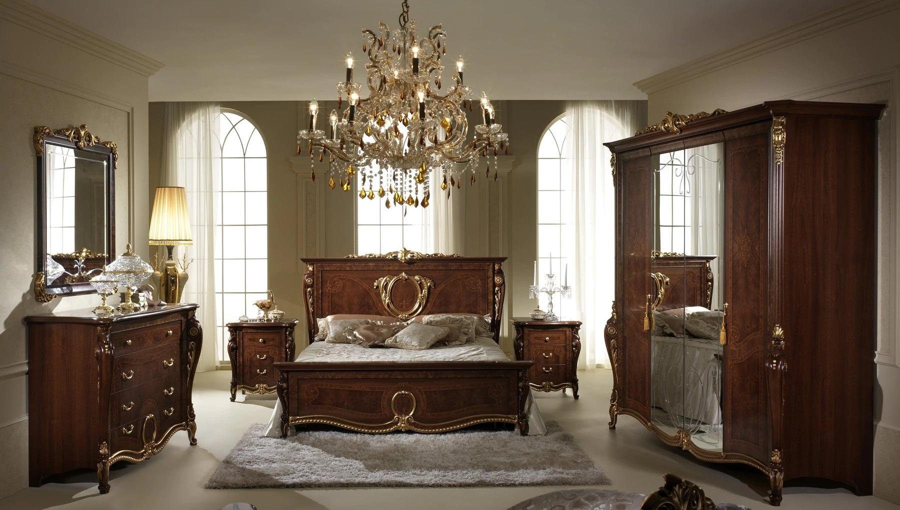 Polster JVmoebel Bett Betten Doppel Möbel Schlafzimmer Italienische Bett Design