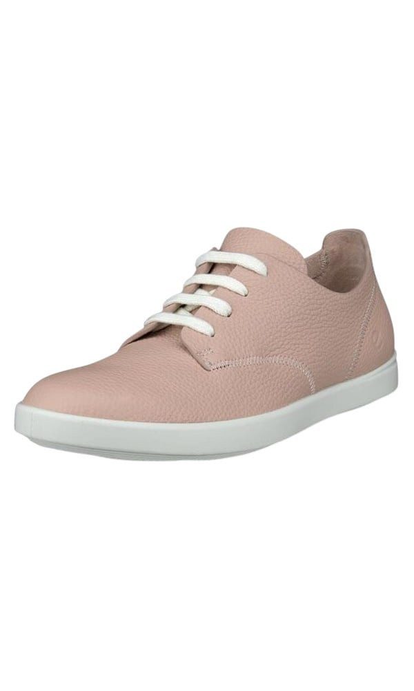 Ecco Leisure Lace Up (weiches Premium-Leder) rosa Damen Кроссовки