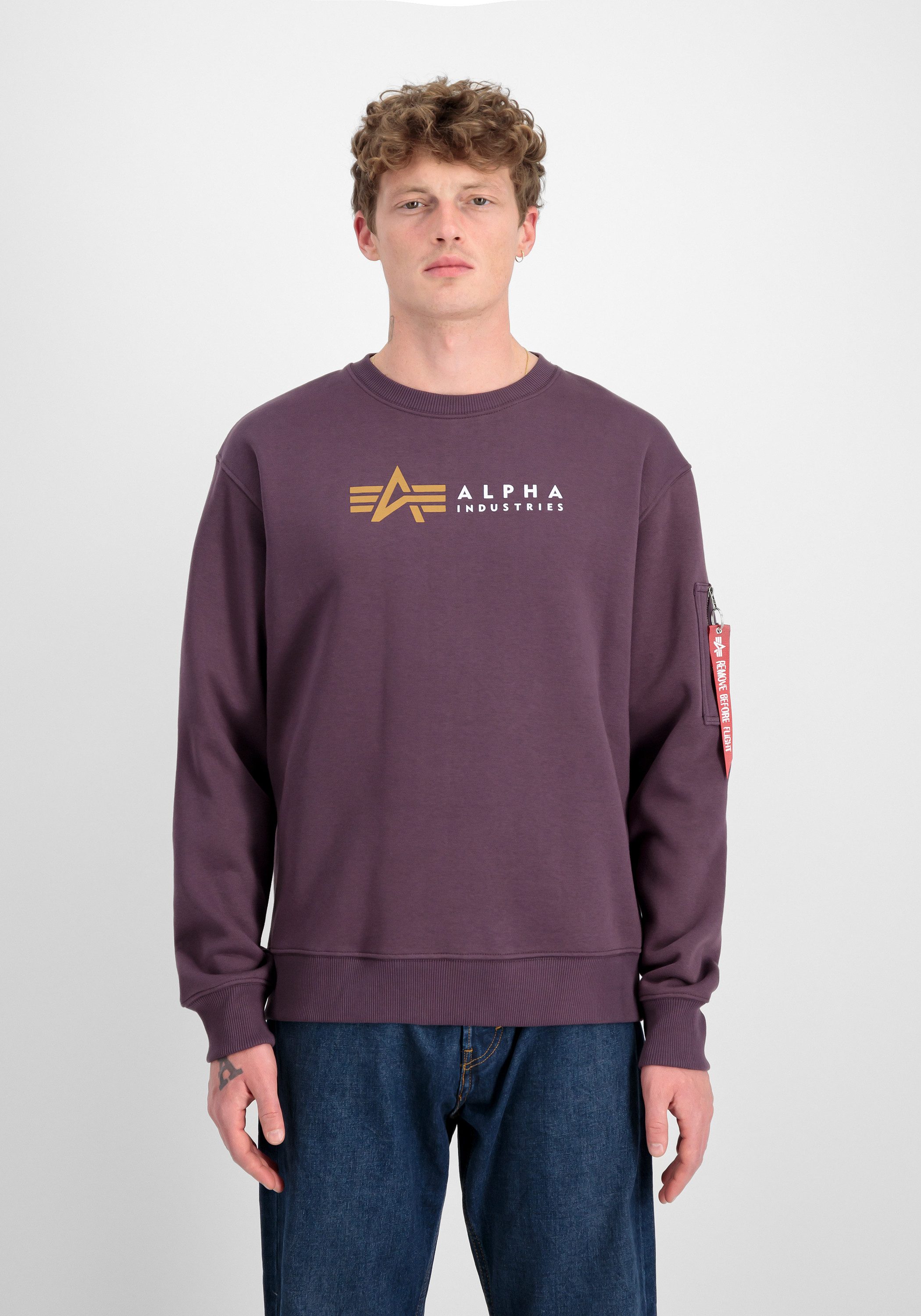 Alpha Industries Sweater Alpha Label Sweatshirt
