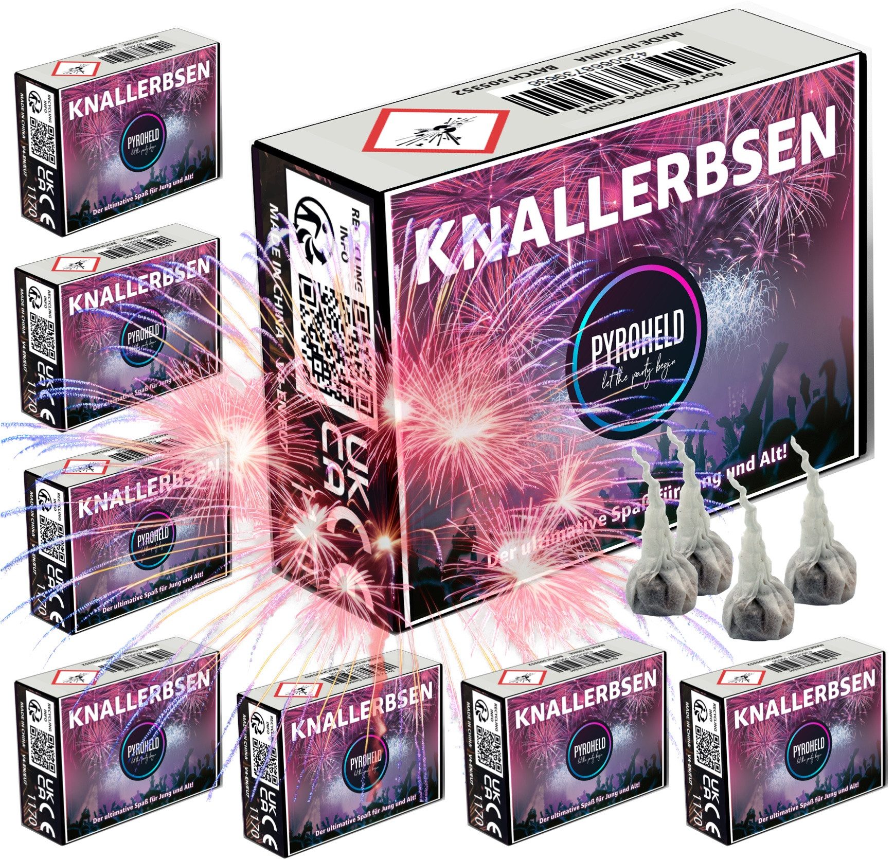 PYROHELD Geburtstagskerze Knallerbsen - Jugendfeuerwerk für Silvester - Kna günstig online kaufen