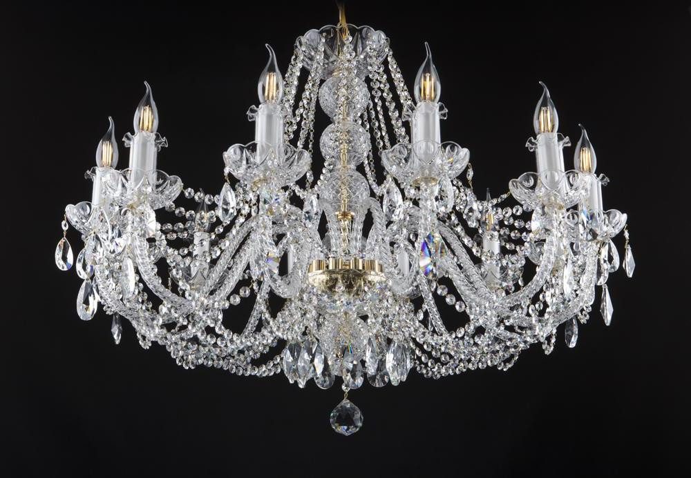 Xlmoebel Kronleuchter Bohemia IVELE Kristall Deckenlampe mit klassischem Design, Hergestellt in Europa