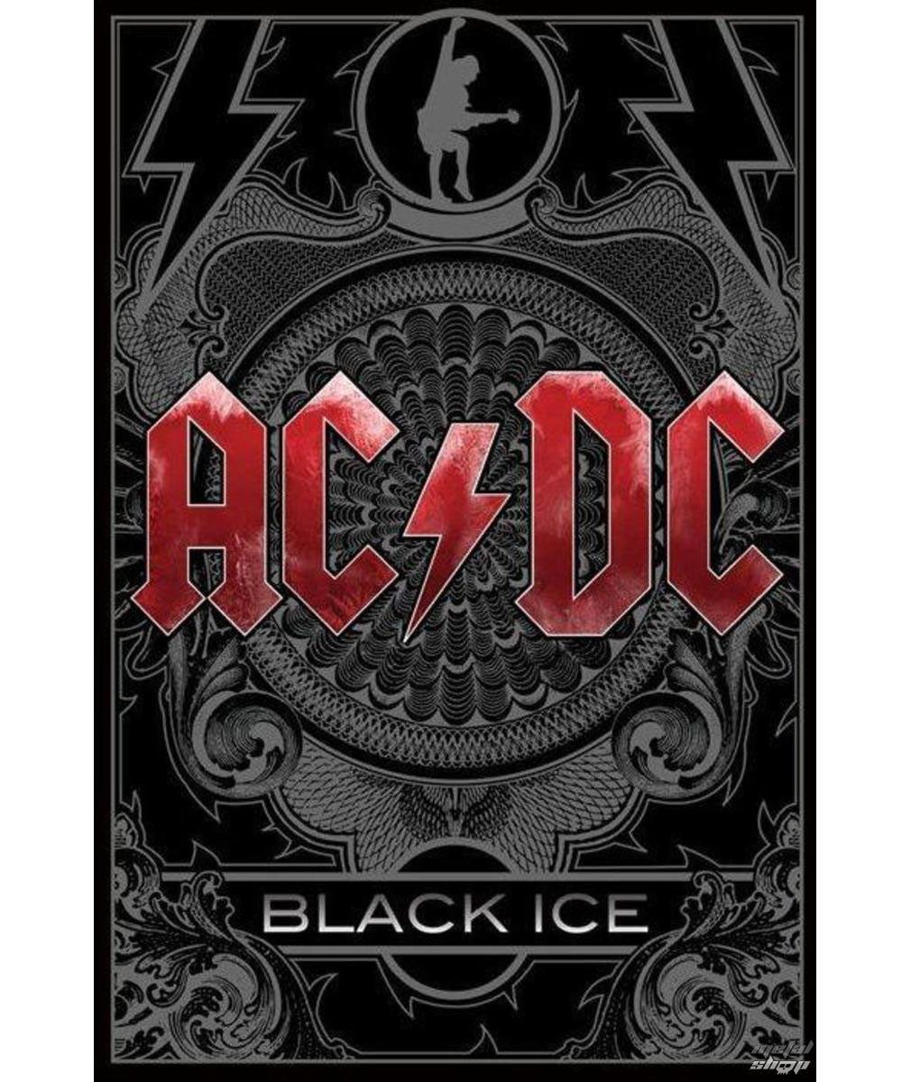 AC/DC Poster Black Ice, Plakat Wanddekoration