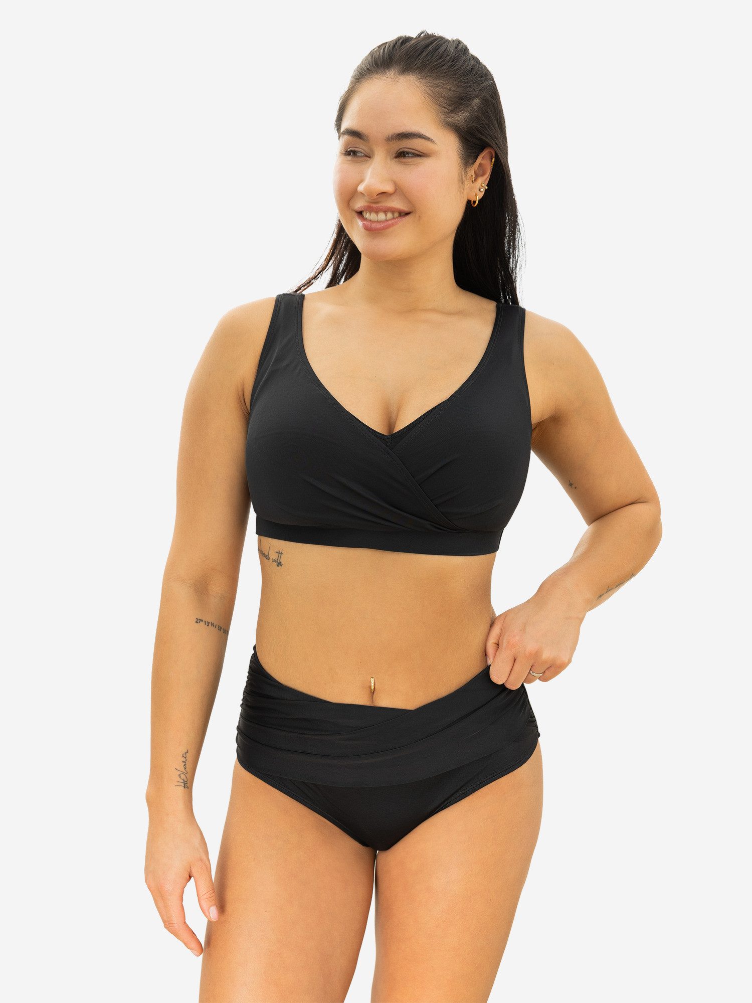 SugarShape Bustier-Bikini-Top VALENCIA Bikini-Bustier Wattiert