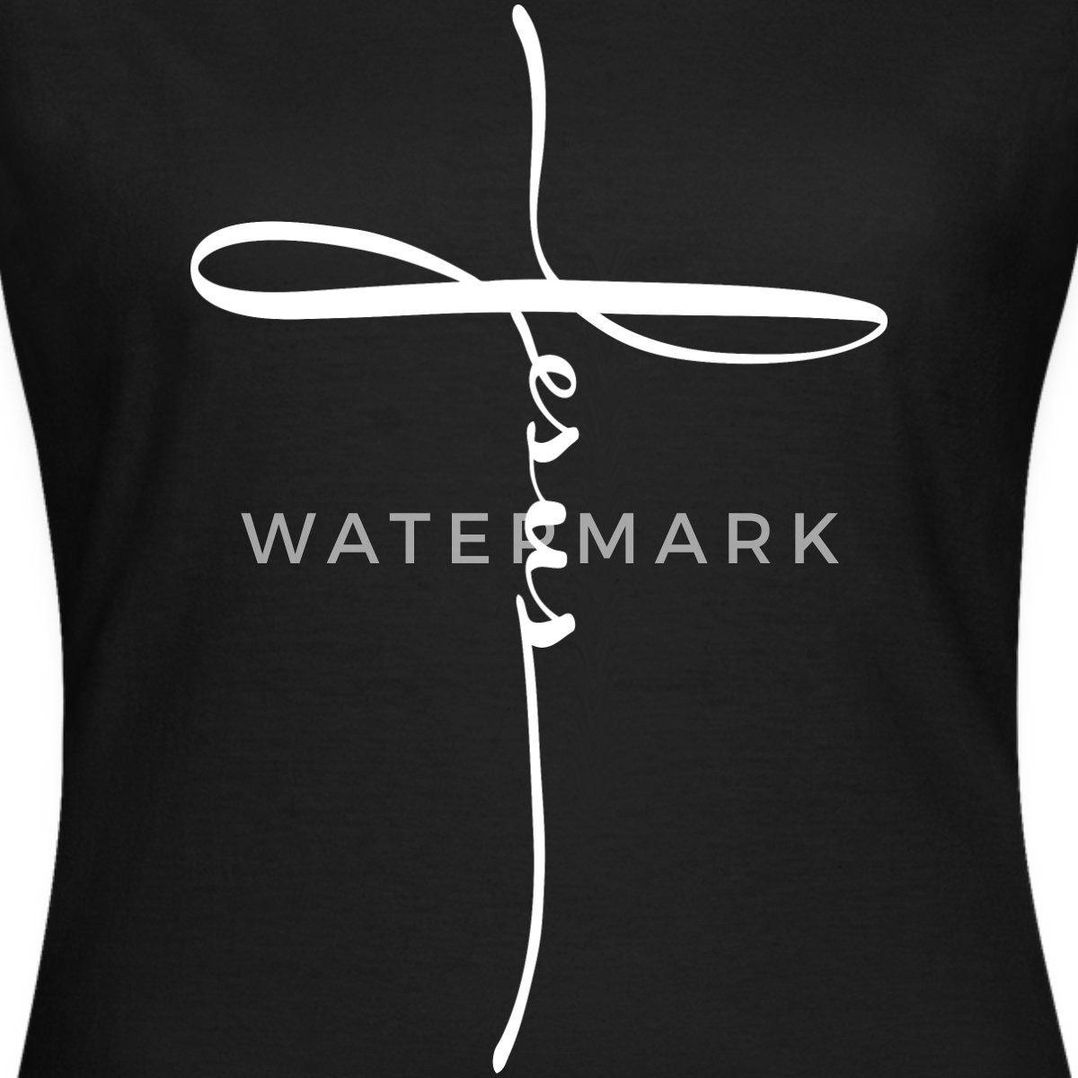 Spreadshirt T-Shirt Jesus Kreuz Christlich Frauen günstig online kaufen