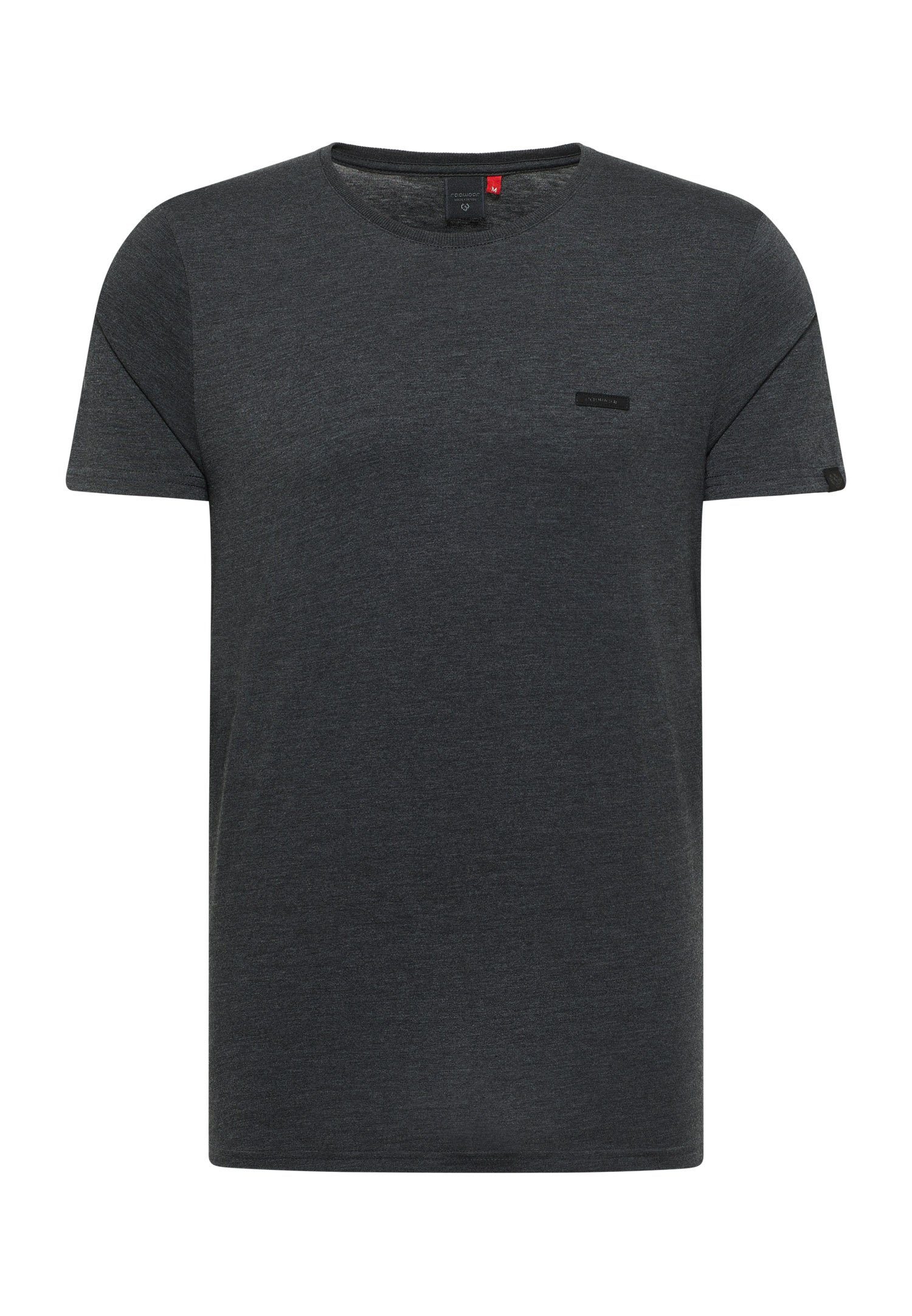 & DARK Vegane Ragwear NEDIE T-Shirt Mode GREY Nachhaltige