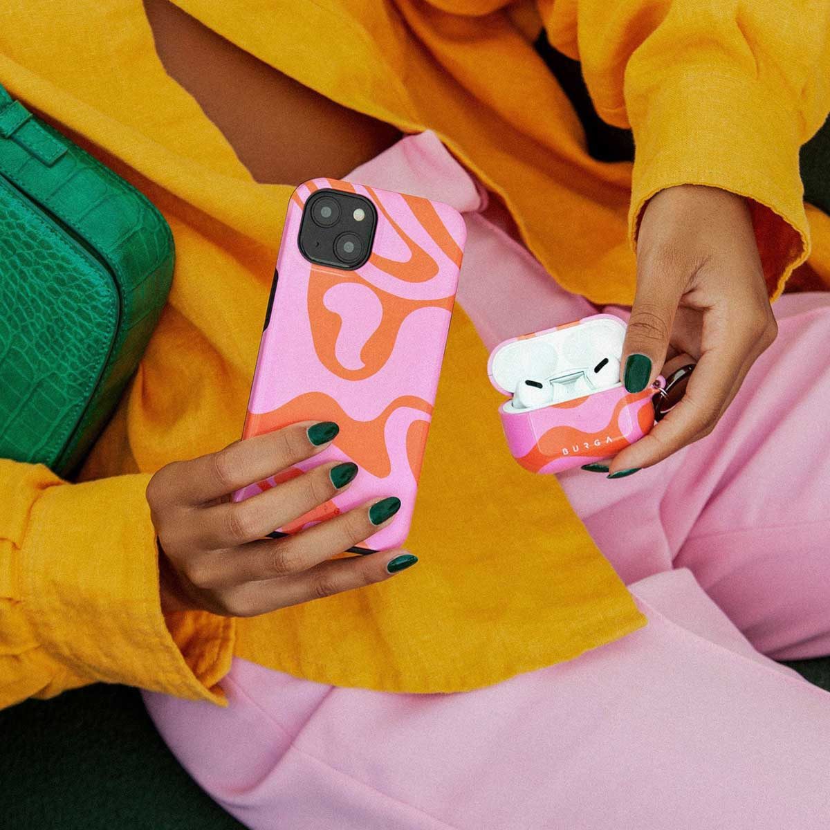 BURGA Kopfhörer-Schutzhülle Burga Hardcase Hülle Apple AirPods Pro 2 - Ride the Wave