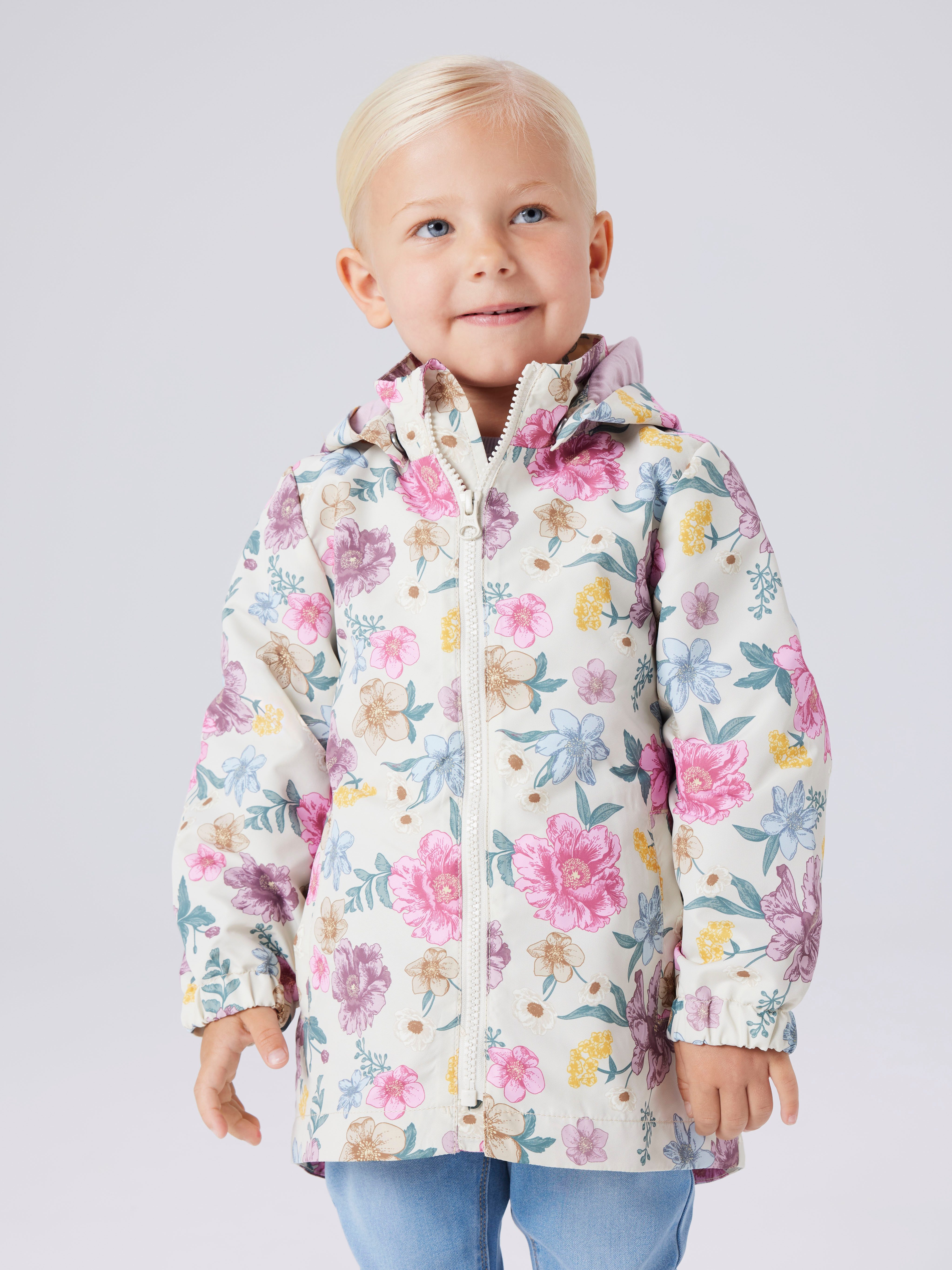 Name It Outdoorjacke NMFMAXI JACKET LI AOP NOOS