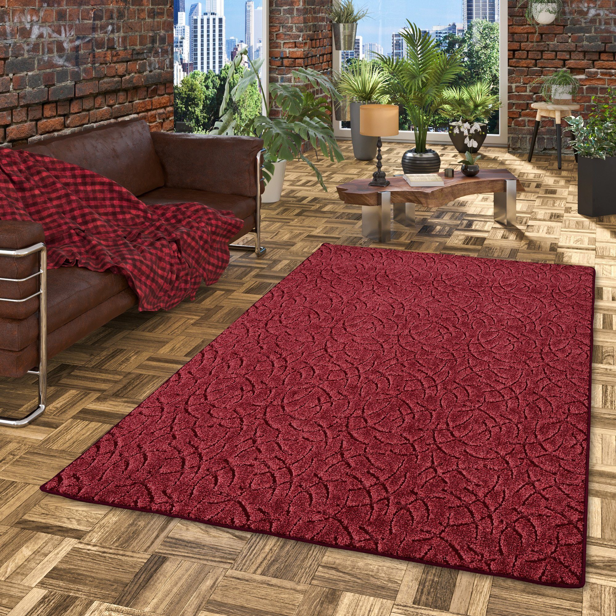 Snapstyle Hochflor-Teppich Konturenschnitt Hochflor Langflor Teppich Frieda, Rechteckig, Höhe: 10 mm