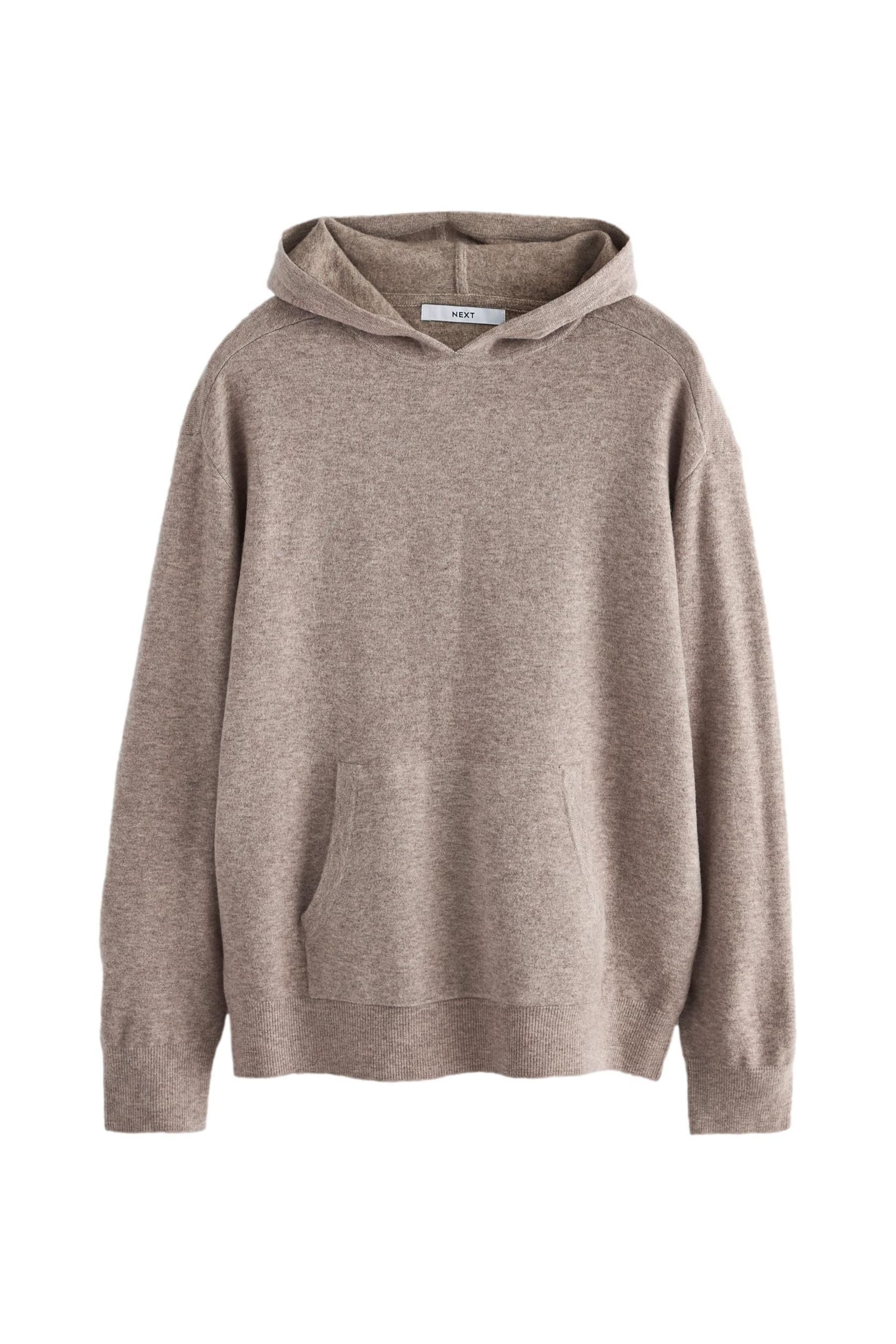 Next Kapuzenpullover Gestricktes Kapuzensweatshirt normale Passform (1-tlg) günstig online kaufen