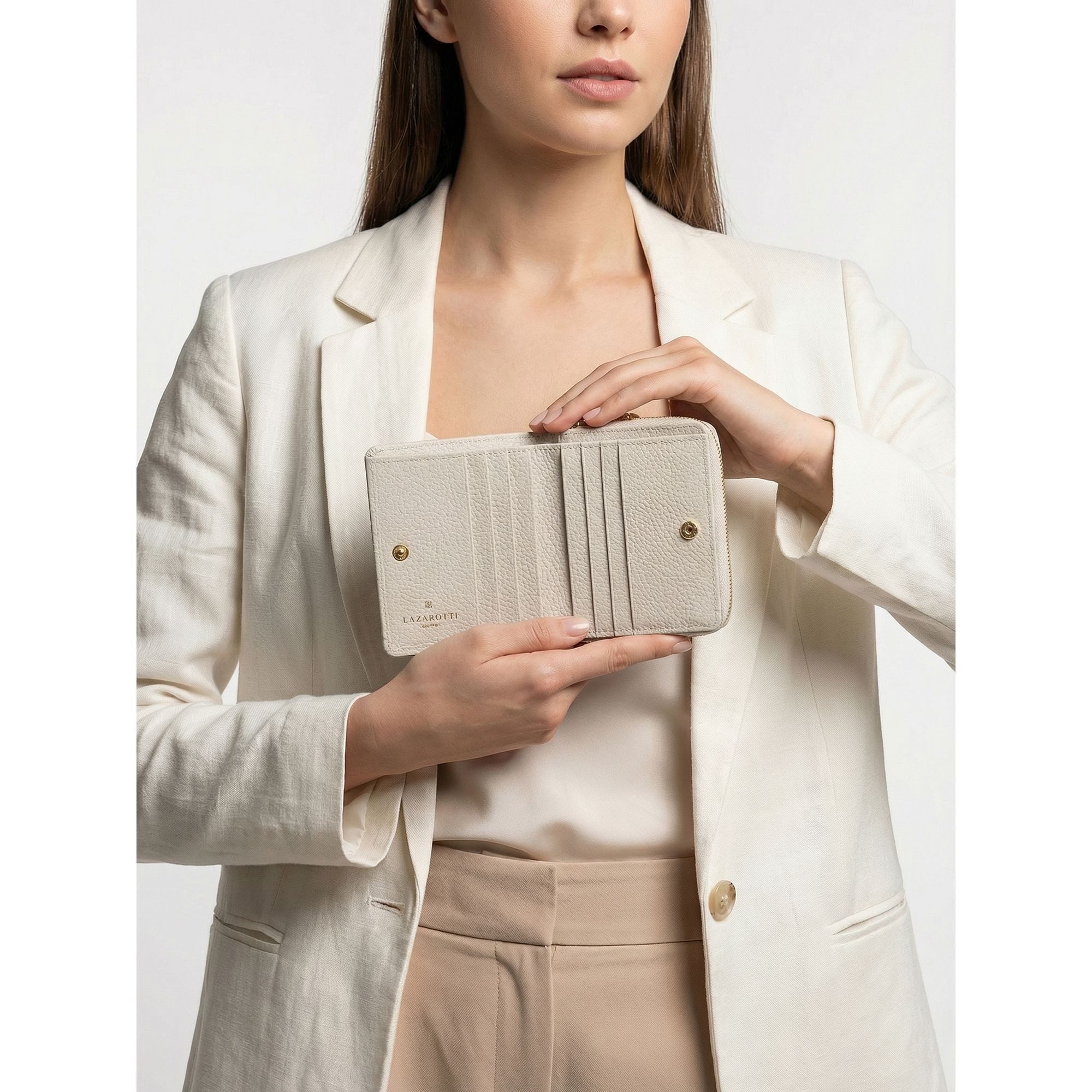 Lazarotti Geldbörse Bologna Leather, Leder