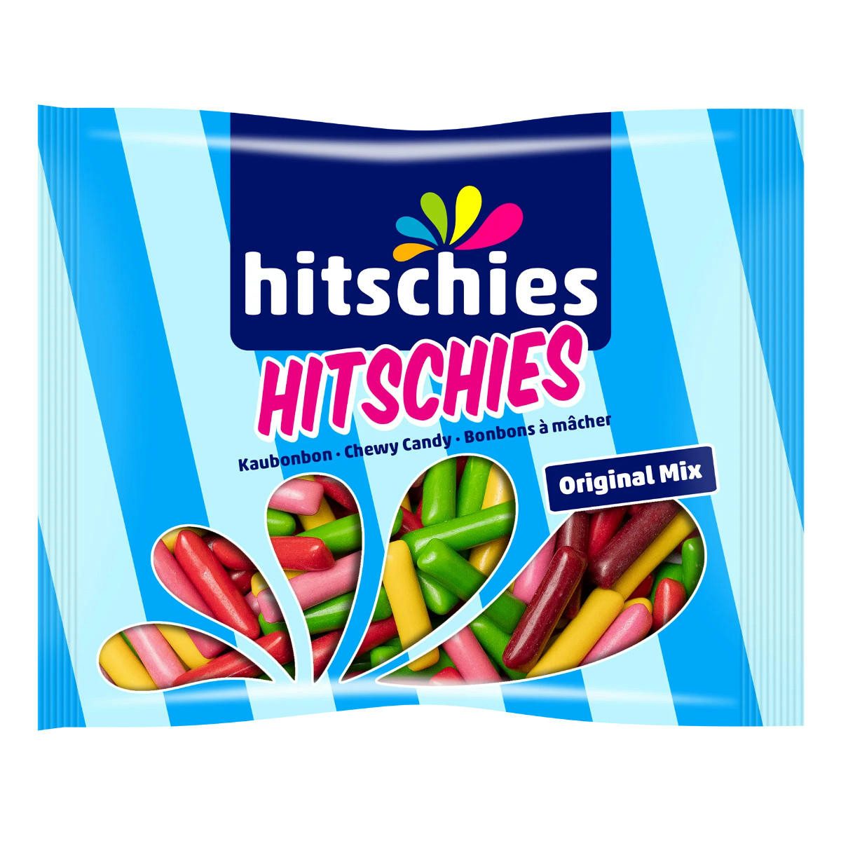 hitschies Süßigkeit, Hitschies Original Mix Kaubonbons Dragees mit Fruchtgeschmack 210g
