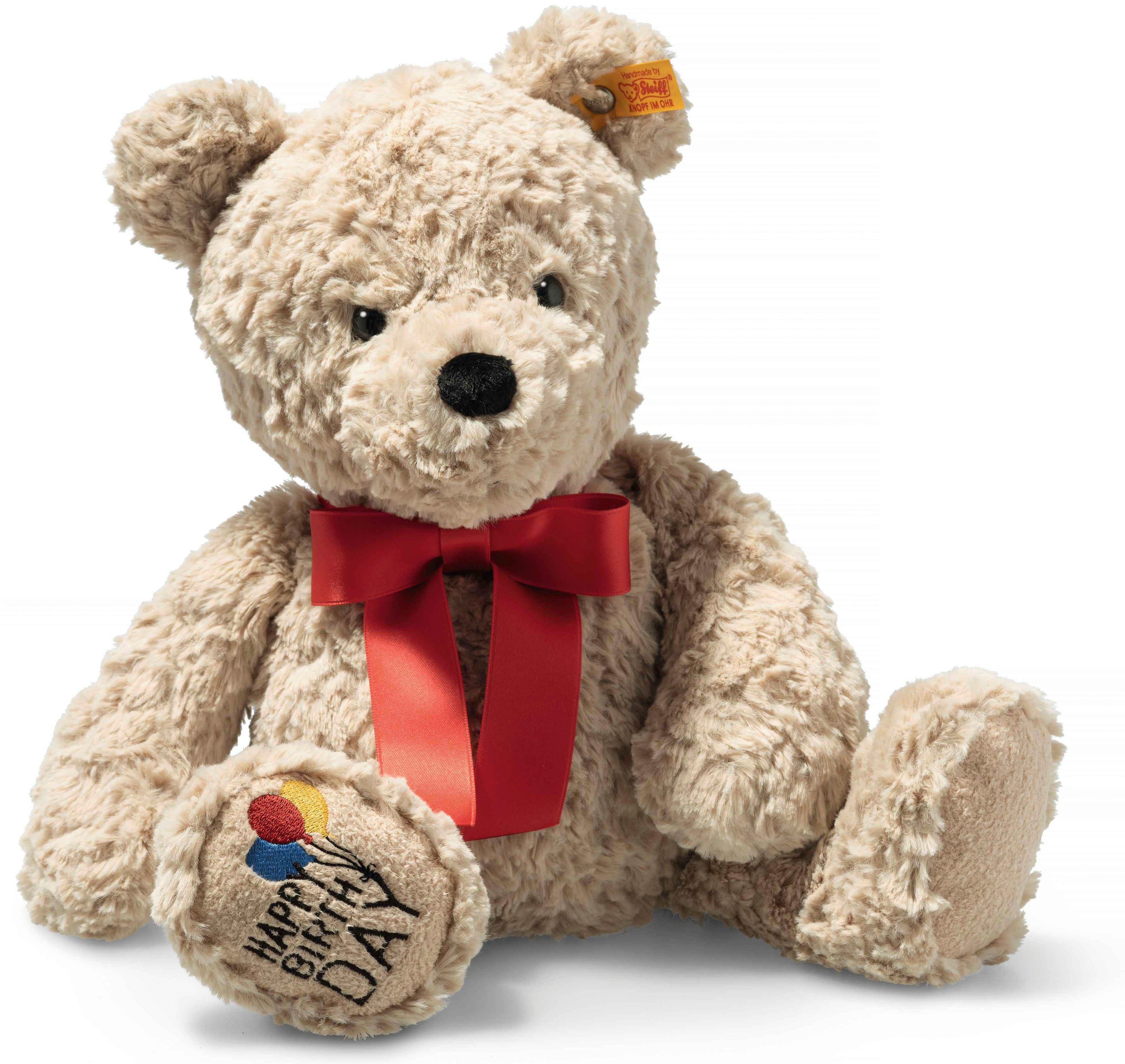 Steiff Kuscheltier Soft Cuddly Friends Jimmy Teddybär – Happy Birthday