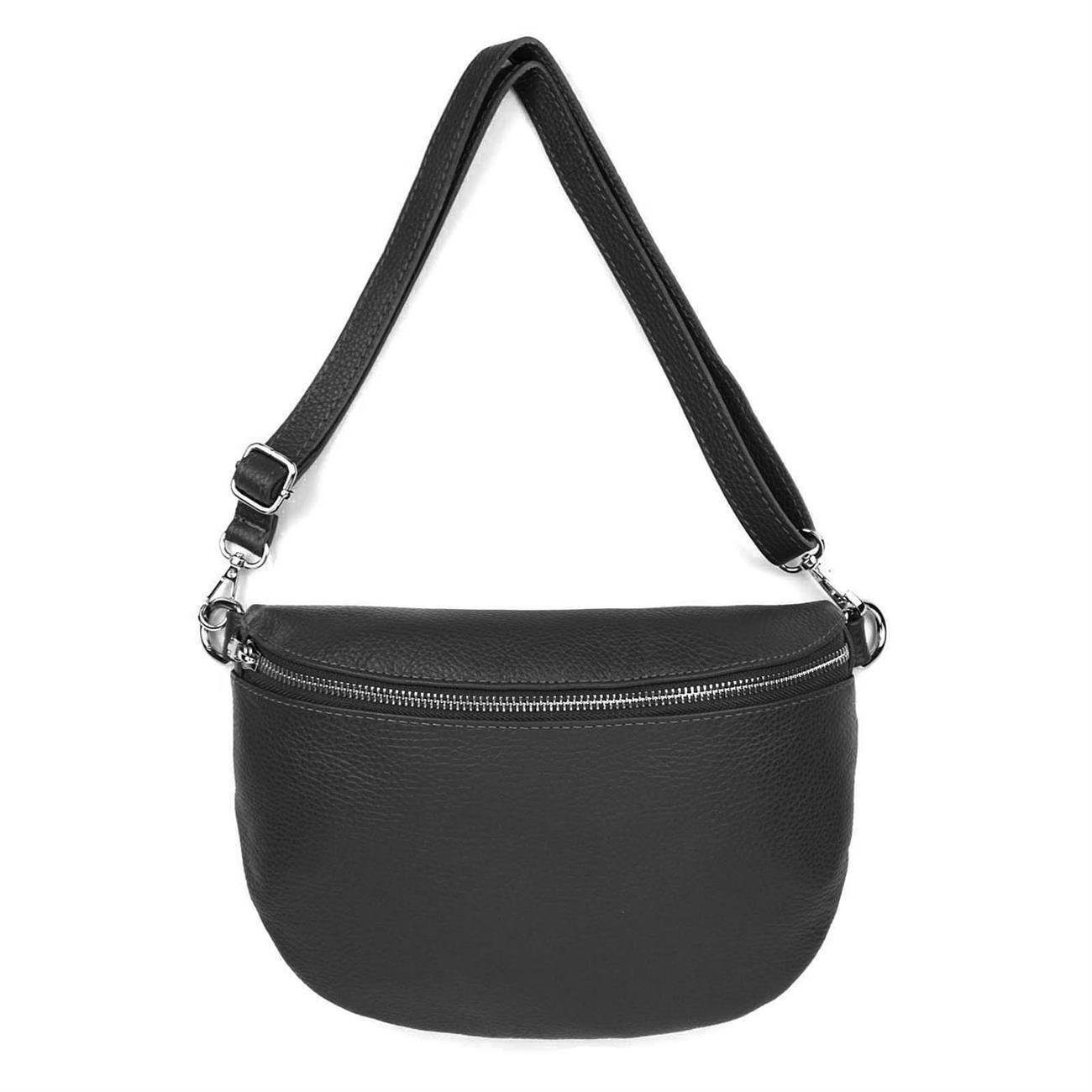 ITALYSHOP24 Bauchtasche Damen Leder Gürteltasche Hüfttasche CrossBody Handy günstig online kaufen