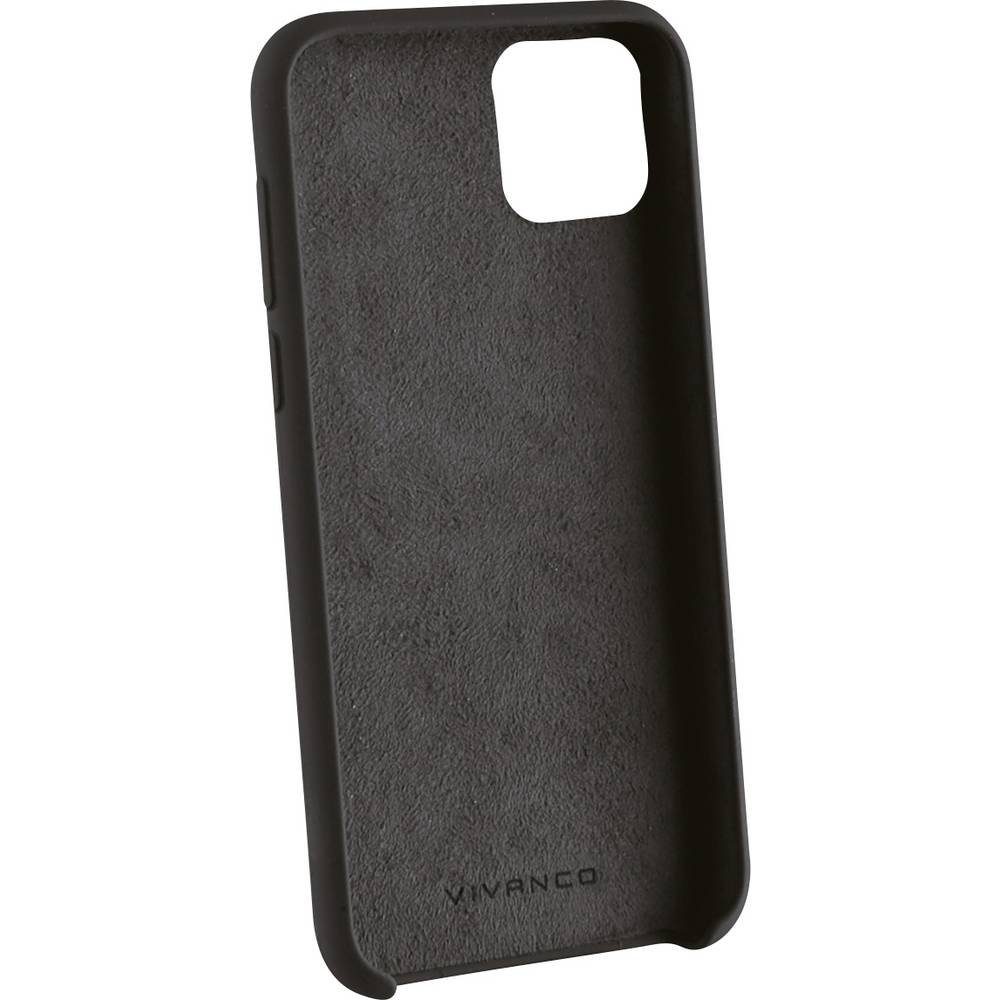 Vivanco Handyhülle Hype Cover, Schutzhülle für iPhone 11 Pro, Induktives Laden, Stoßfest, Wasserabweisend