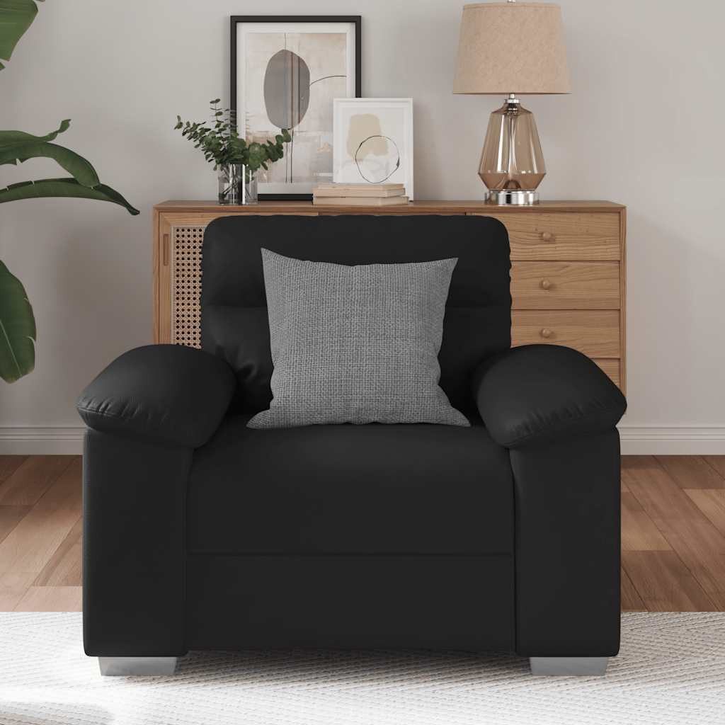 vidaXL Sofa Sessel Schwarz 60 cm günstig online kaufen
