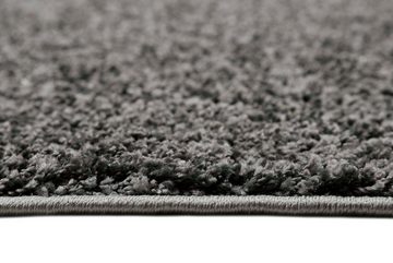 Hochflor-Teppich Whisper Shag, Esprit, rechteckig, Höhe: 30 mm, Wohnzimmer, Schlafzimmer, uni, waschbar, mit Antirutschbeschichtung