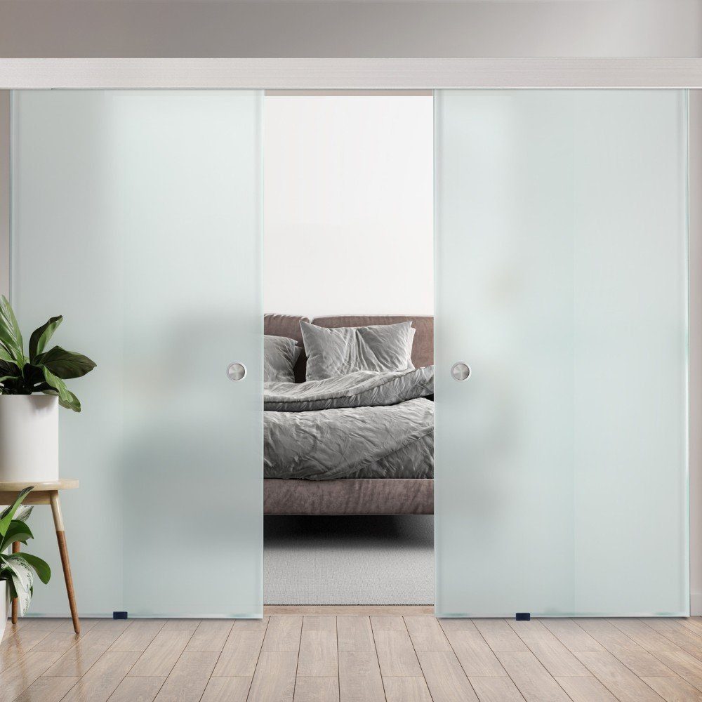 HOME DELUXE Glasschiebetür Doppelglasschiebetür SAPHIR & günstig online kaufen