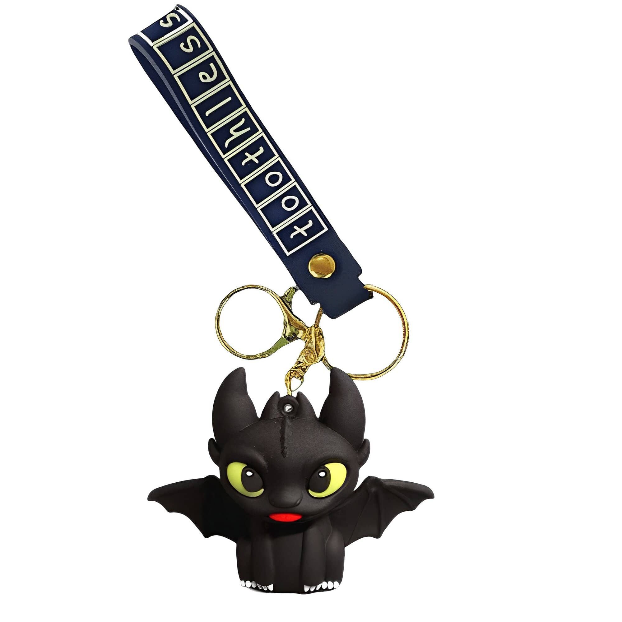 Wiztex Schlüsselanhänger Set Night Fury Dragon günstig online kaufen