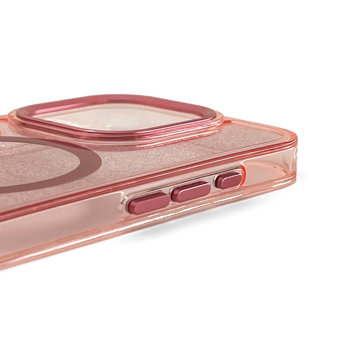 COFI 1453 Handyhülle Glitter Case für Samsung Galaxy S26 - Modelle Rosa Magnetisch Case 6,2 Zoll + 6,9 Zoll, Glitzer-Optik sorgt für einen auffälligen Look