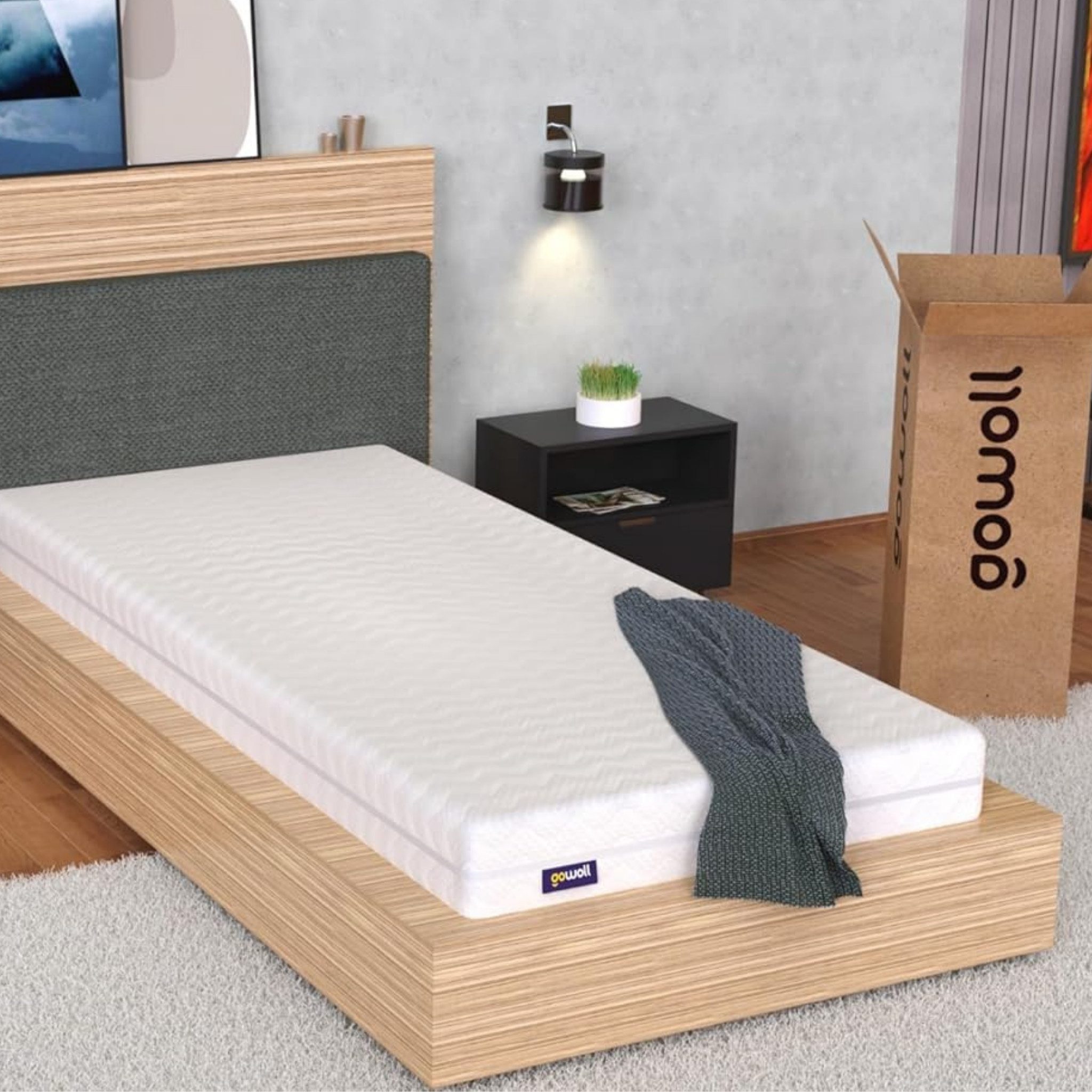 Kaltschaummatratze 7 Zonen Allergenfrei Matratze Bezug abnehmbar & waschbar günstig online kaufen