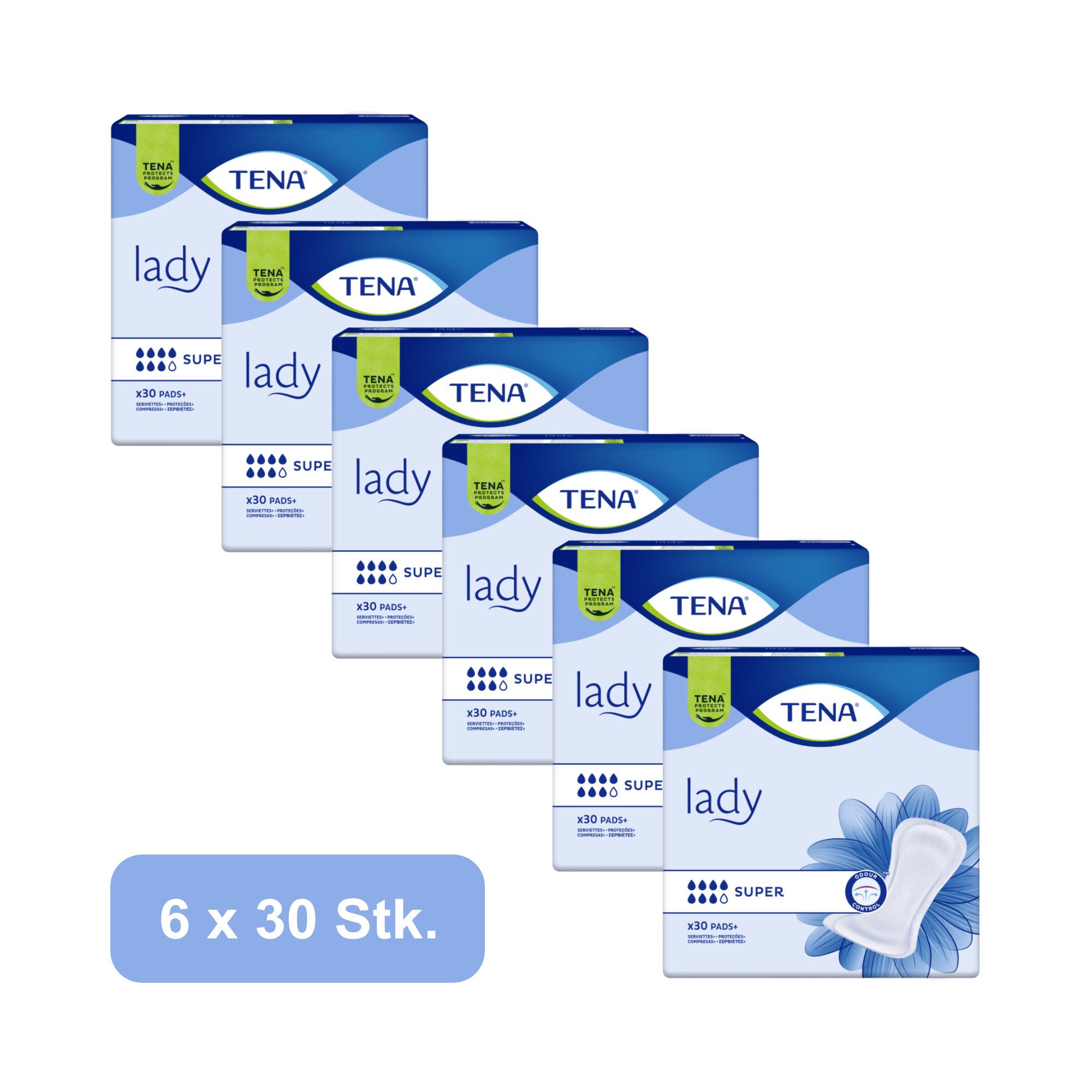 TENA Inkontinenz-Einlage TENA Lady - Super, 180-St.