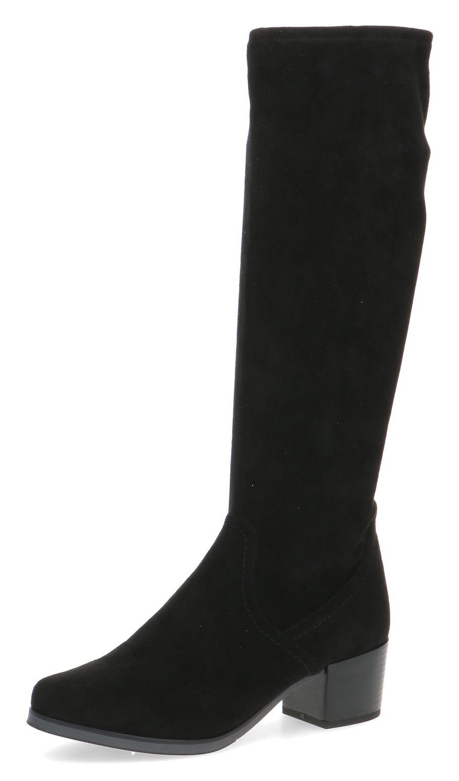 Caprice Stiefel mit Stretch-XS-Schaft, schmale Form schwarz