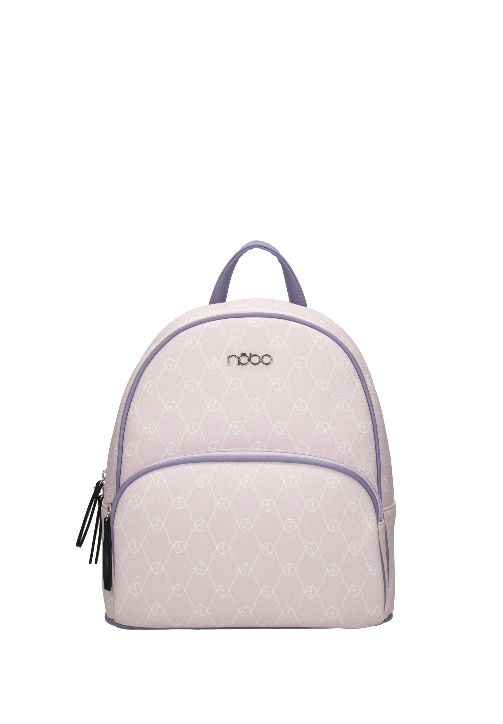 Monogram NOBO Rucksack purple