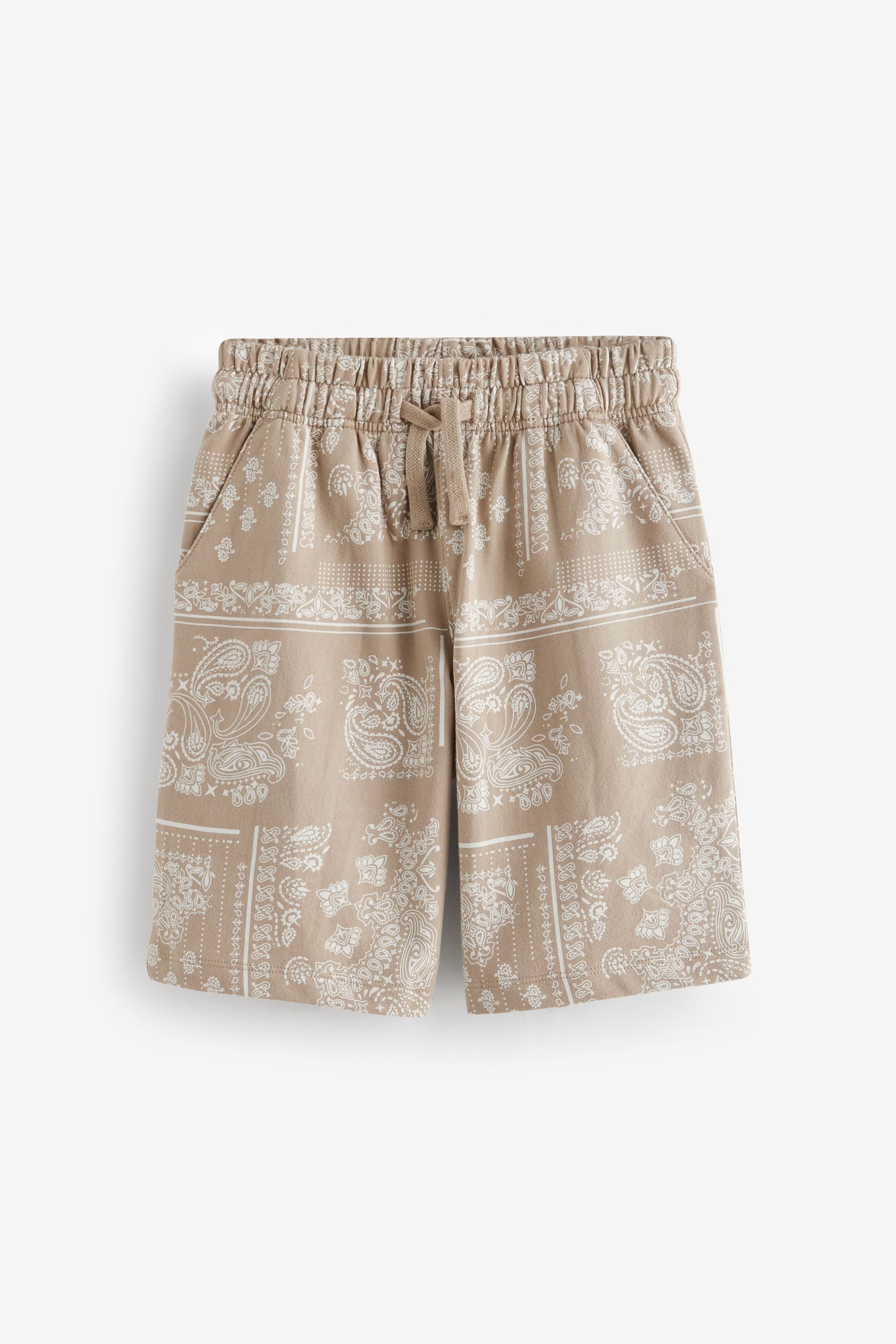 Next Sweatshorts Jersey-Shorts mit Bandana-Print (1-tlg)