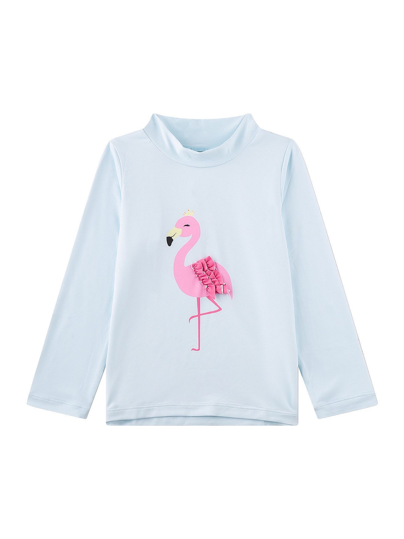 Sanetta Badeanzug Schwimmshirt Flamingo Mädchen