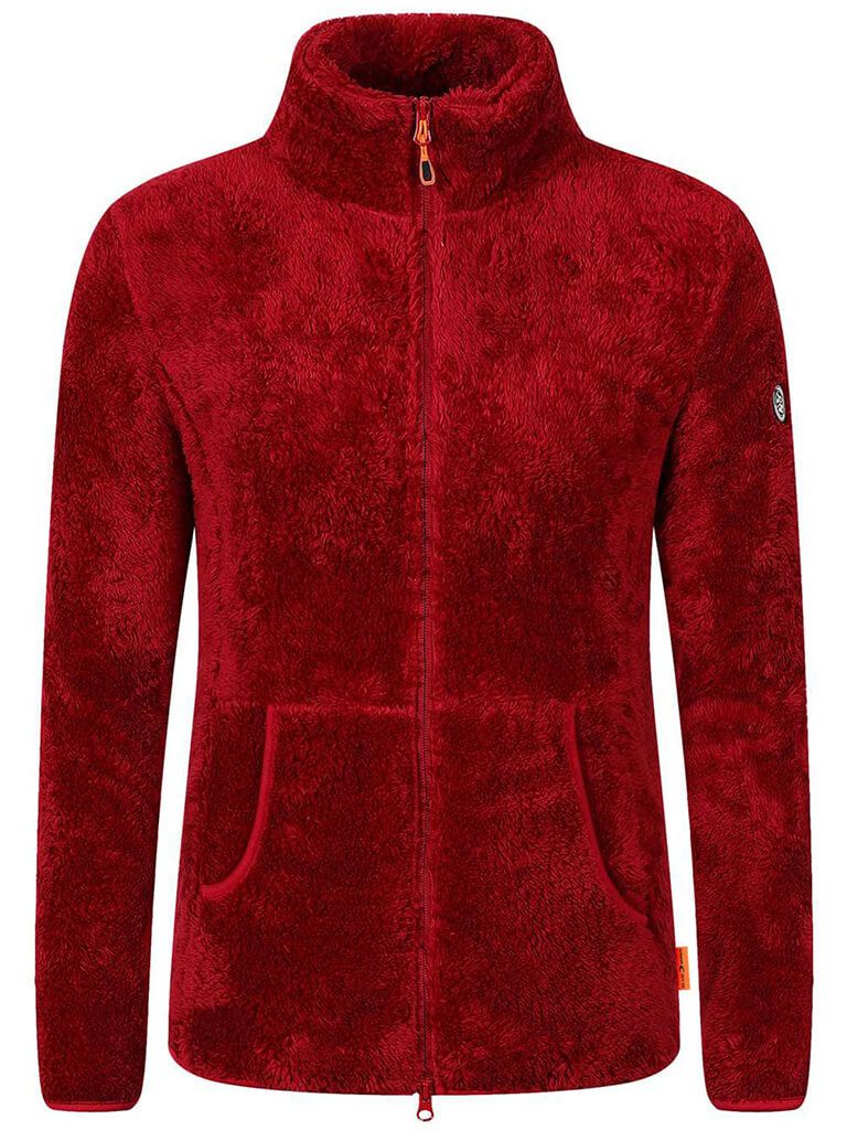 Blue Wave Fleecejacke Damen Sherpafleecejacke Nele mit Stehkragen und Reißv günstig online kaufen