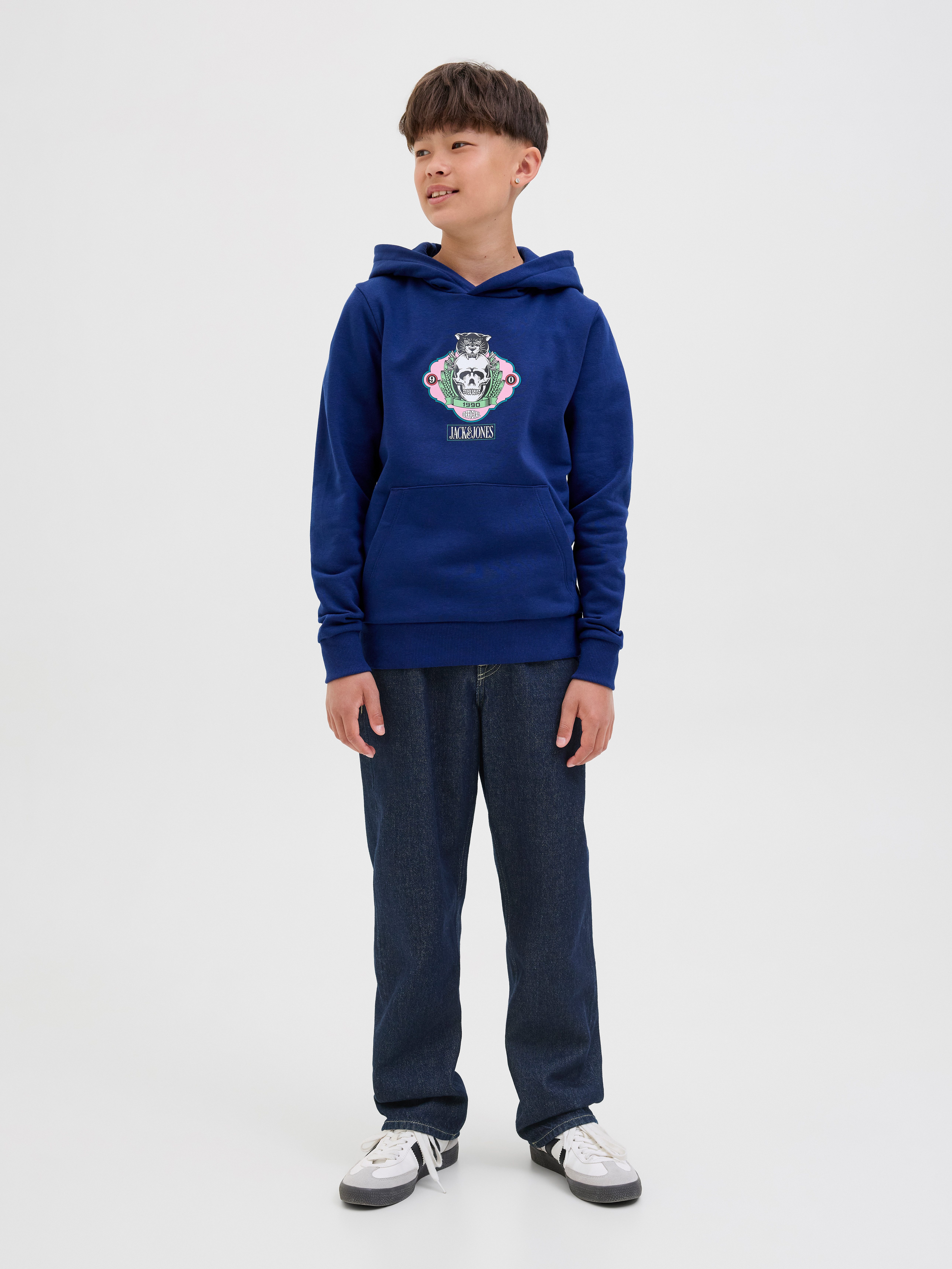 Jack & Jones Junior Relax-fit-Jeans JJICHRIS JJORIGINAL SBD 492 SN JNR