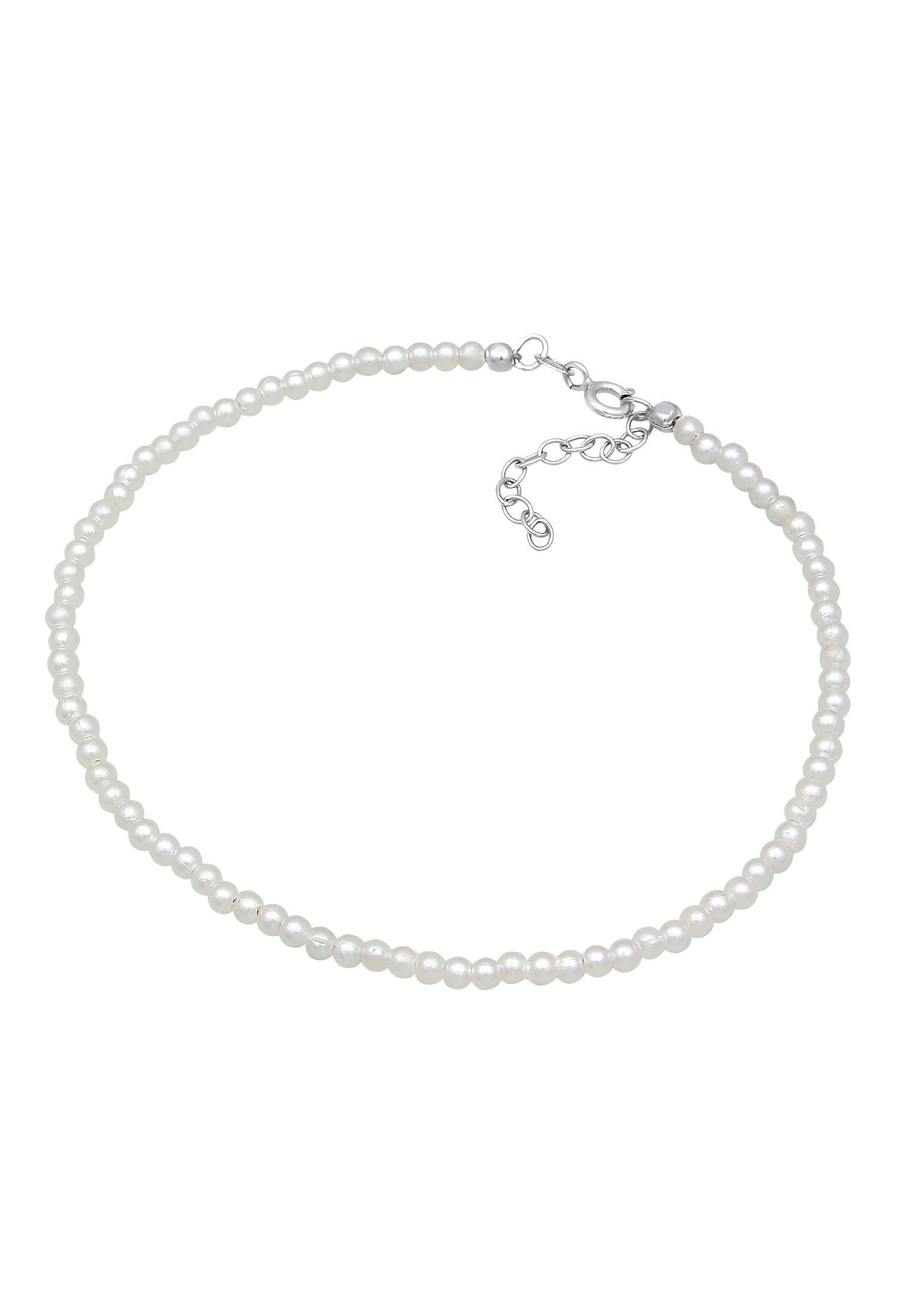 Elli Fußkette Perlen Synthetisch Klassik Basic günstig online kaufen