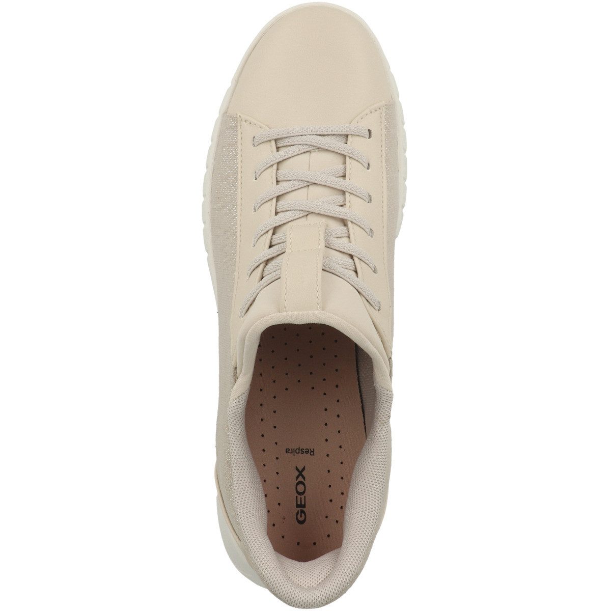 Geox D Flextride Plus Damen Sneaker Turnschuhe, Sportschuhe, Freizeitschuhe, Halbschuhe, Schnürschuhe