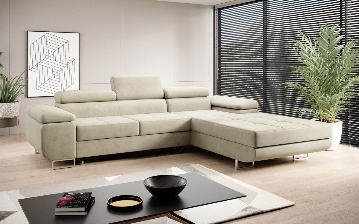 Luxusbetten24 Schlafsofa Designer Sofa Calvera, mit günstig online kaufen