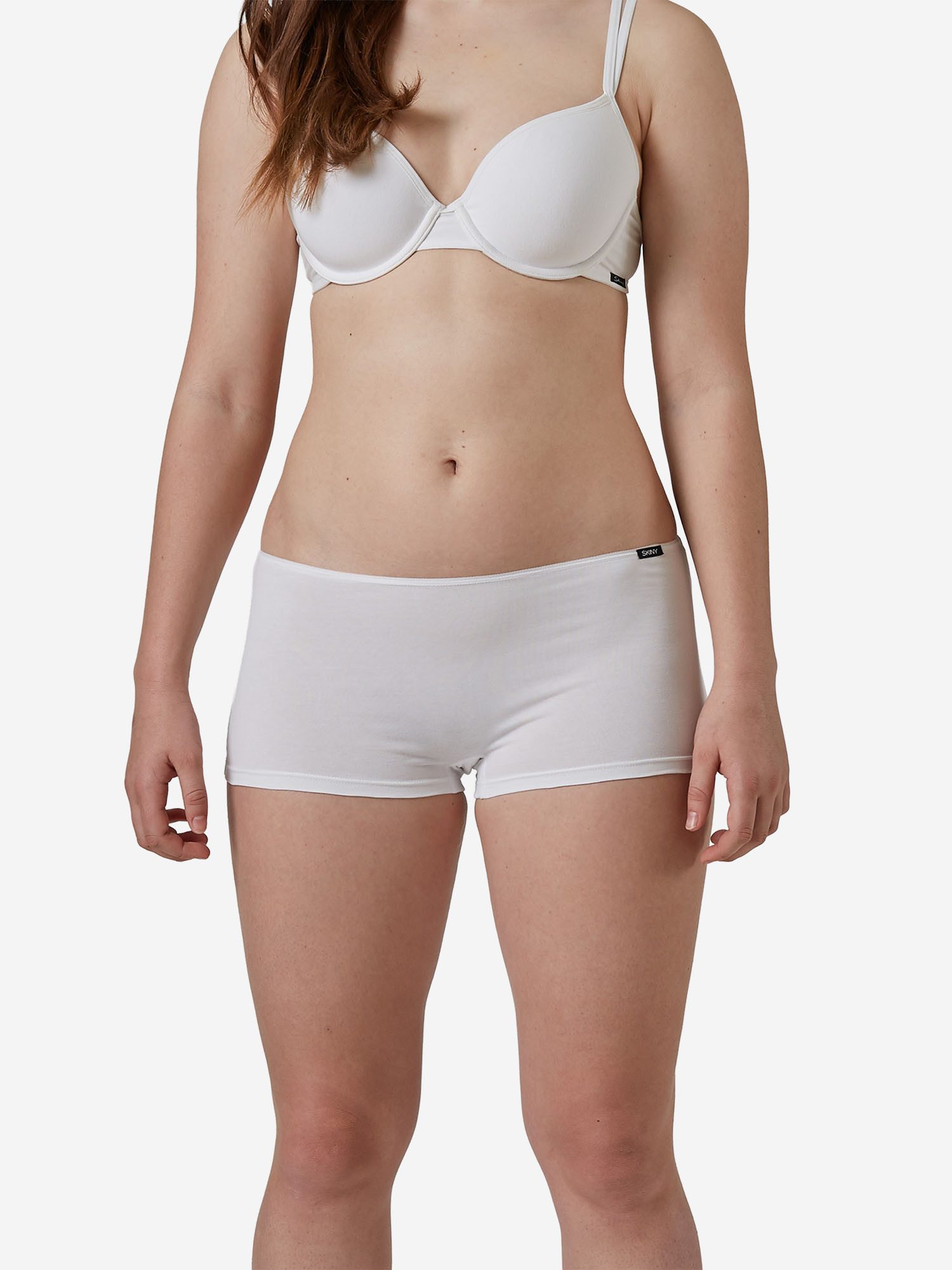 Skiny Panty Cotton Essentials Pantyslip, Boyshort, Unterwäsche