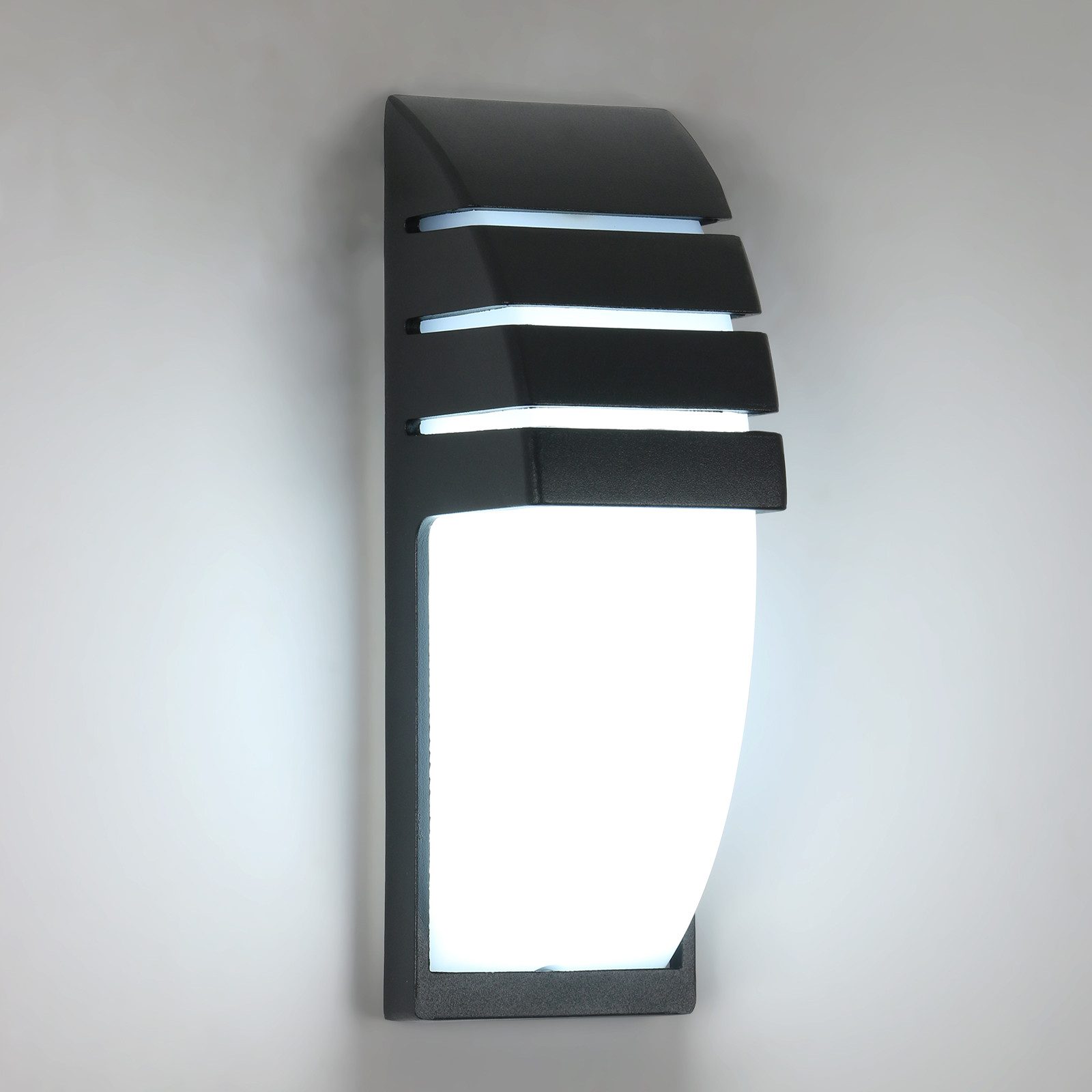 Goeco Wandleuchte Außenwandleuchte für Innenhof, Terrasse, Balkon, 6000K, I günstig online kaufen