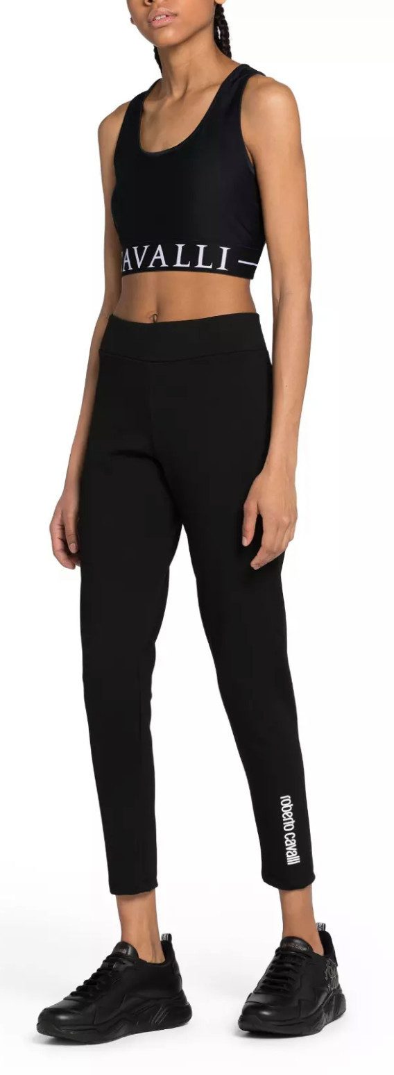 roberto cavalli Leggings Firenze Damen Jeggings Gummiband Sport Hose Für Sport, Reisen, Freizeit oder als stilvolle Streetwear