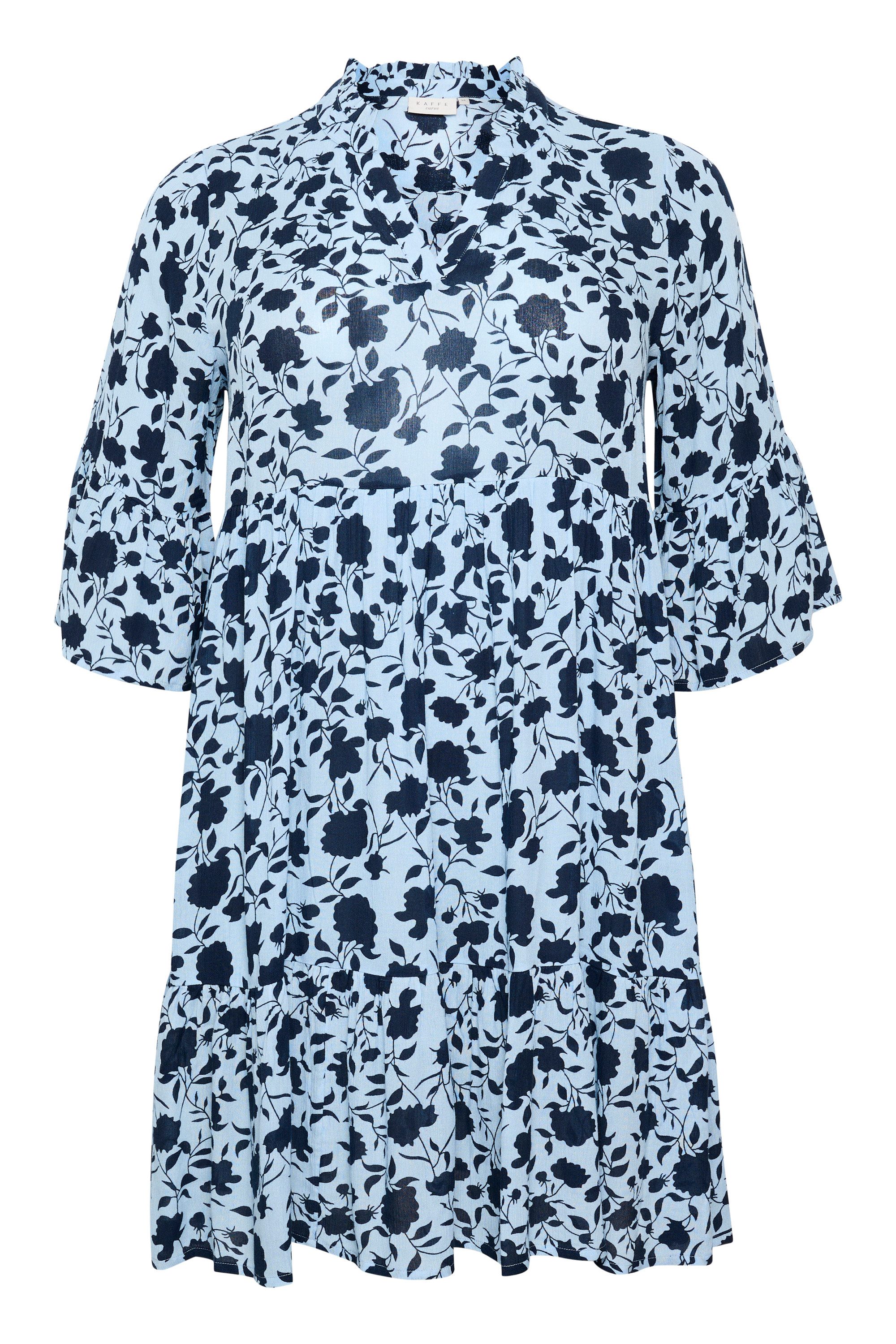 KAFFE Curve Blusenkleid Kleid KCisma Große günstig online kaufen