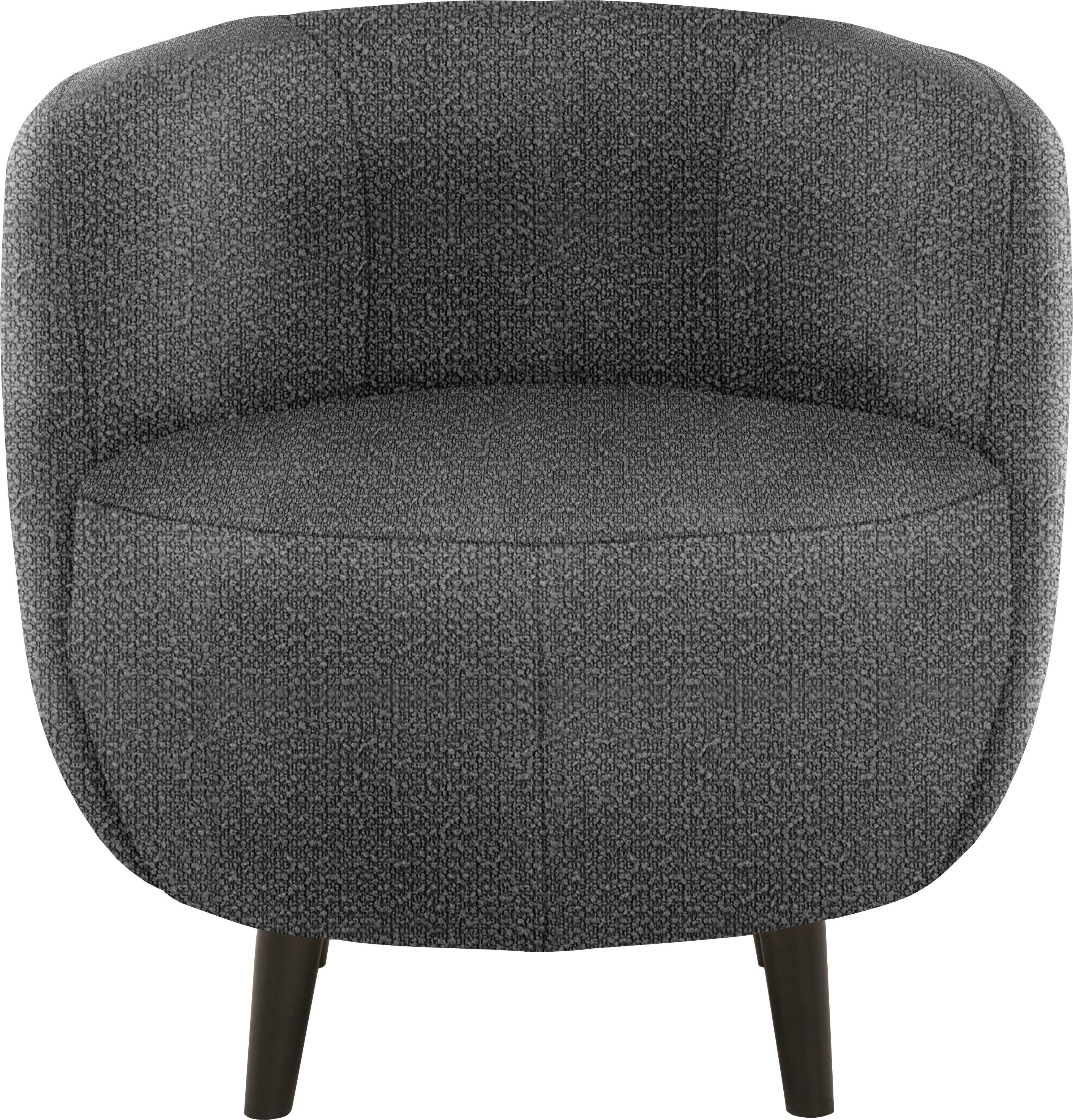 LOOKS by Wolfgang Joop Sessel LOOKS XIV Cocktailsessel, runde Form, perfekt für jeden Wohnraum als Einzelstück