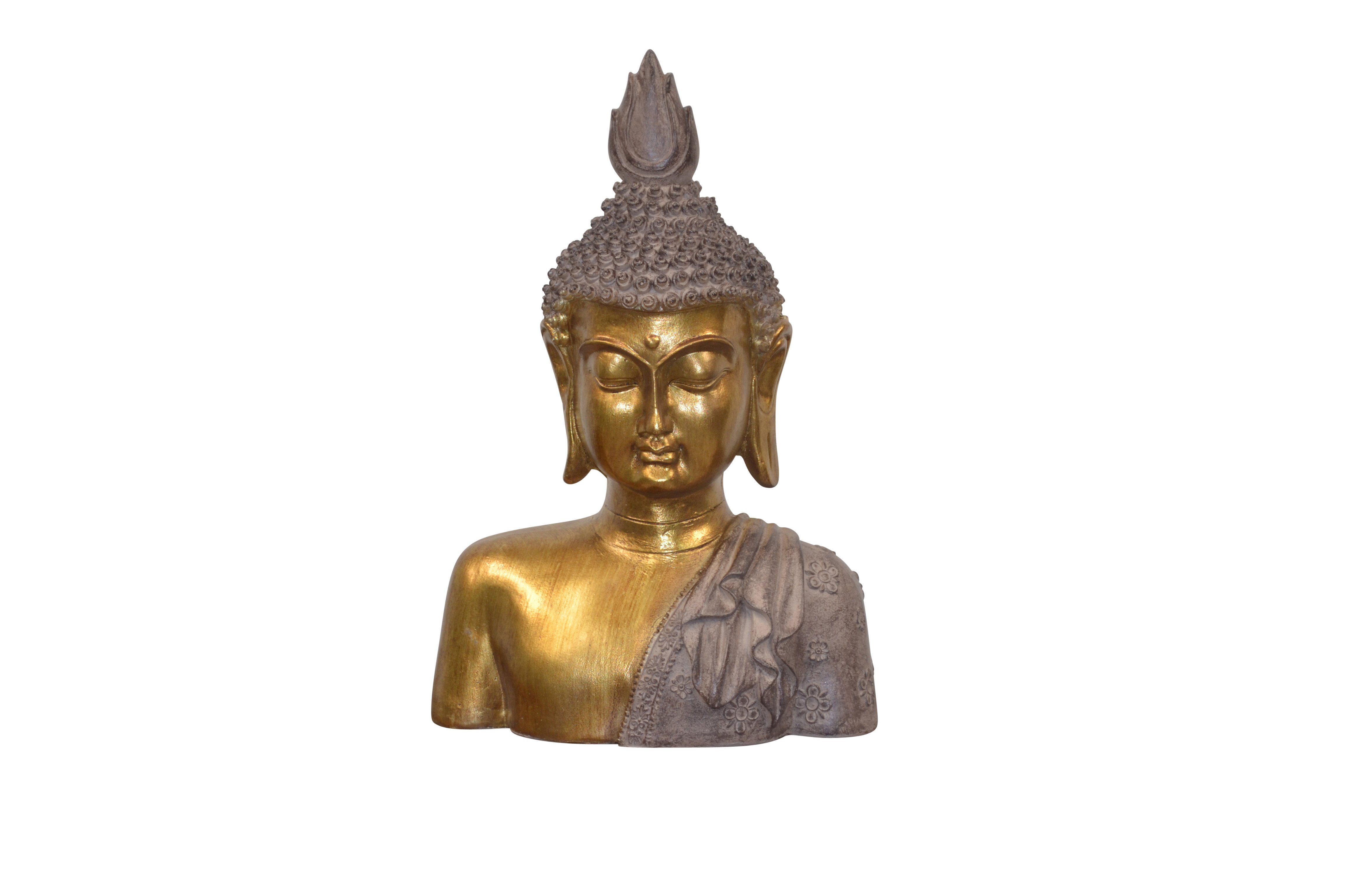 moebel-direkt-online Dekofigur Buddha, aus Polyresin
