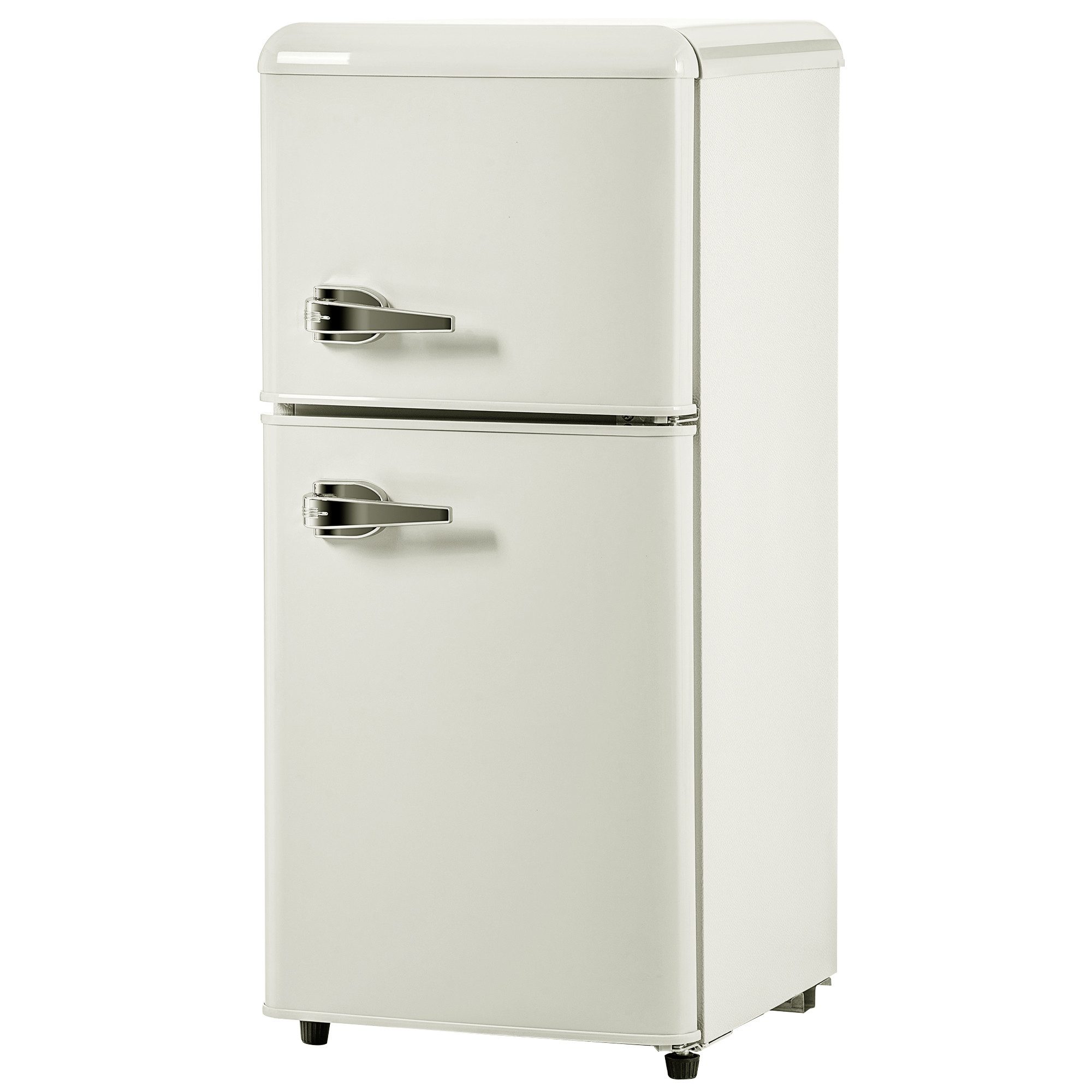 Rutaqian Kühlschrank BCD-86, 88.88 cm hoch, 45.5 cm breit, mit 60 Liter Gesamtvolumen, 22 Liter Gefriervolumen
