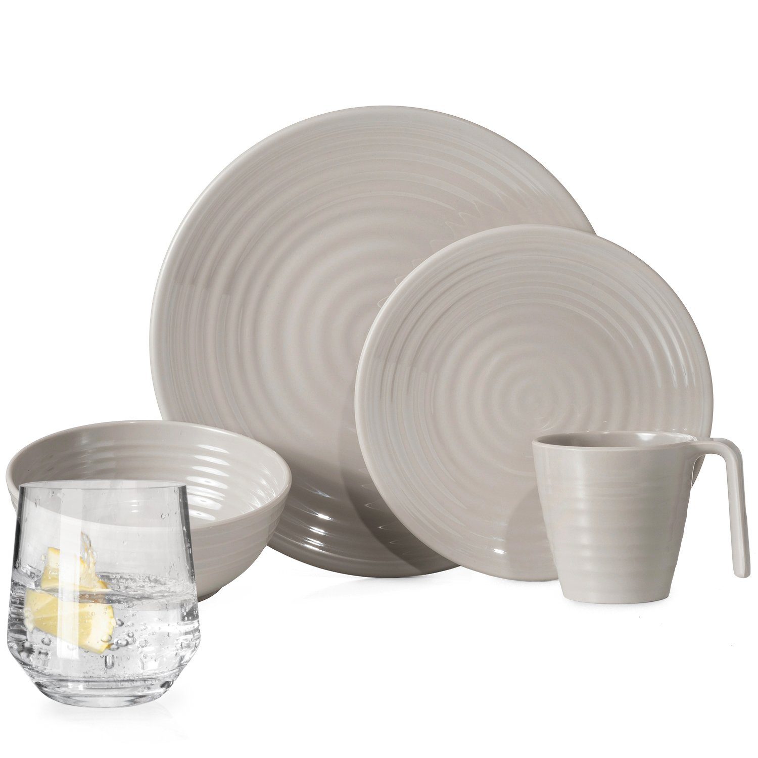 Geschirr-Set Camping Geschirr Coffee + Gläser